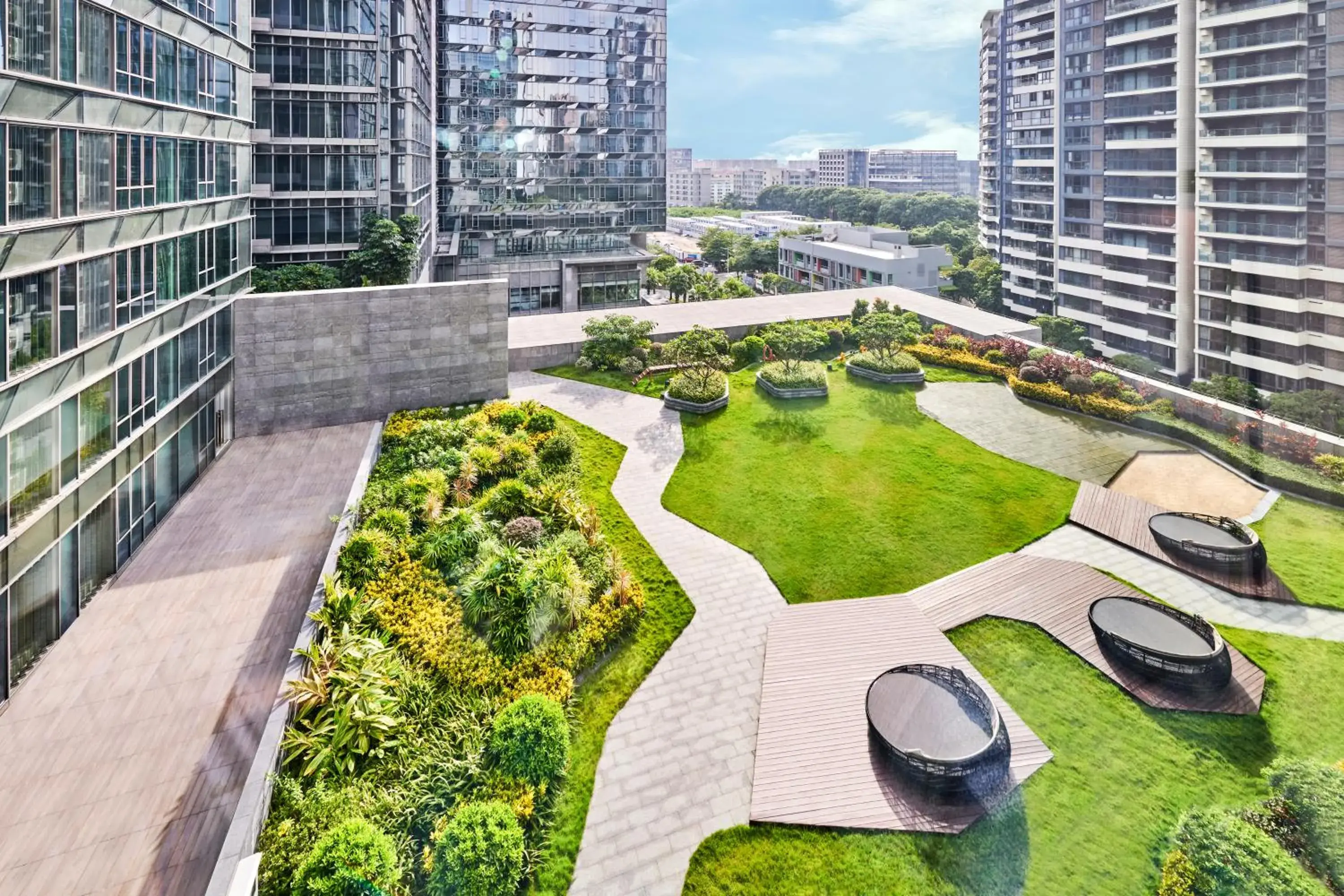 King Studio with Garden View in DoubleTree by Hilton Shenzhen Airport Residences King Studio with Garden View in DoubleTree by Hilton Shenzhen Airport Residences