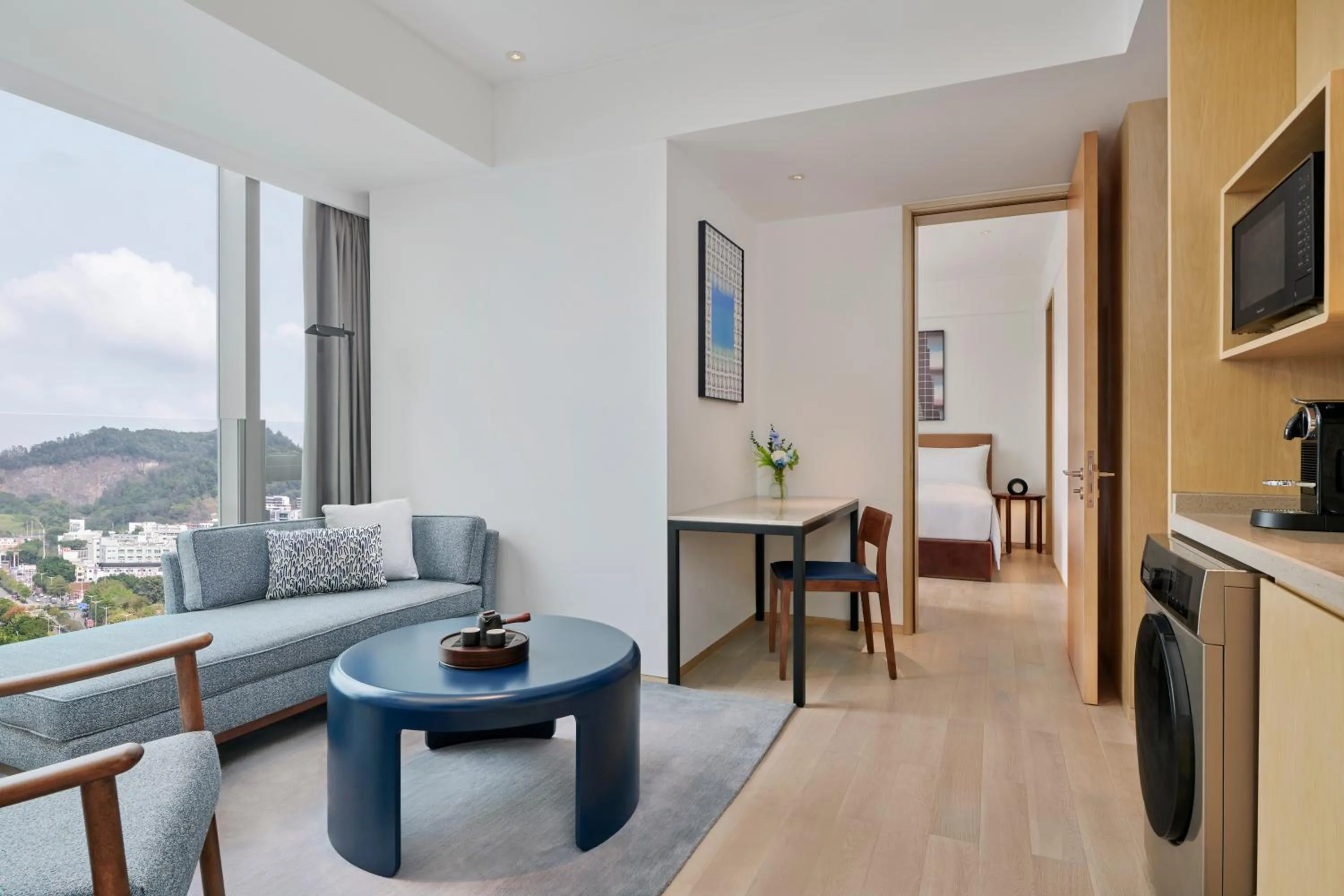 Living room in DoubleTree by Hilton Shenzhen Airport Residences