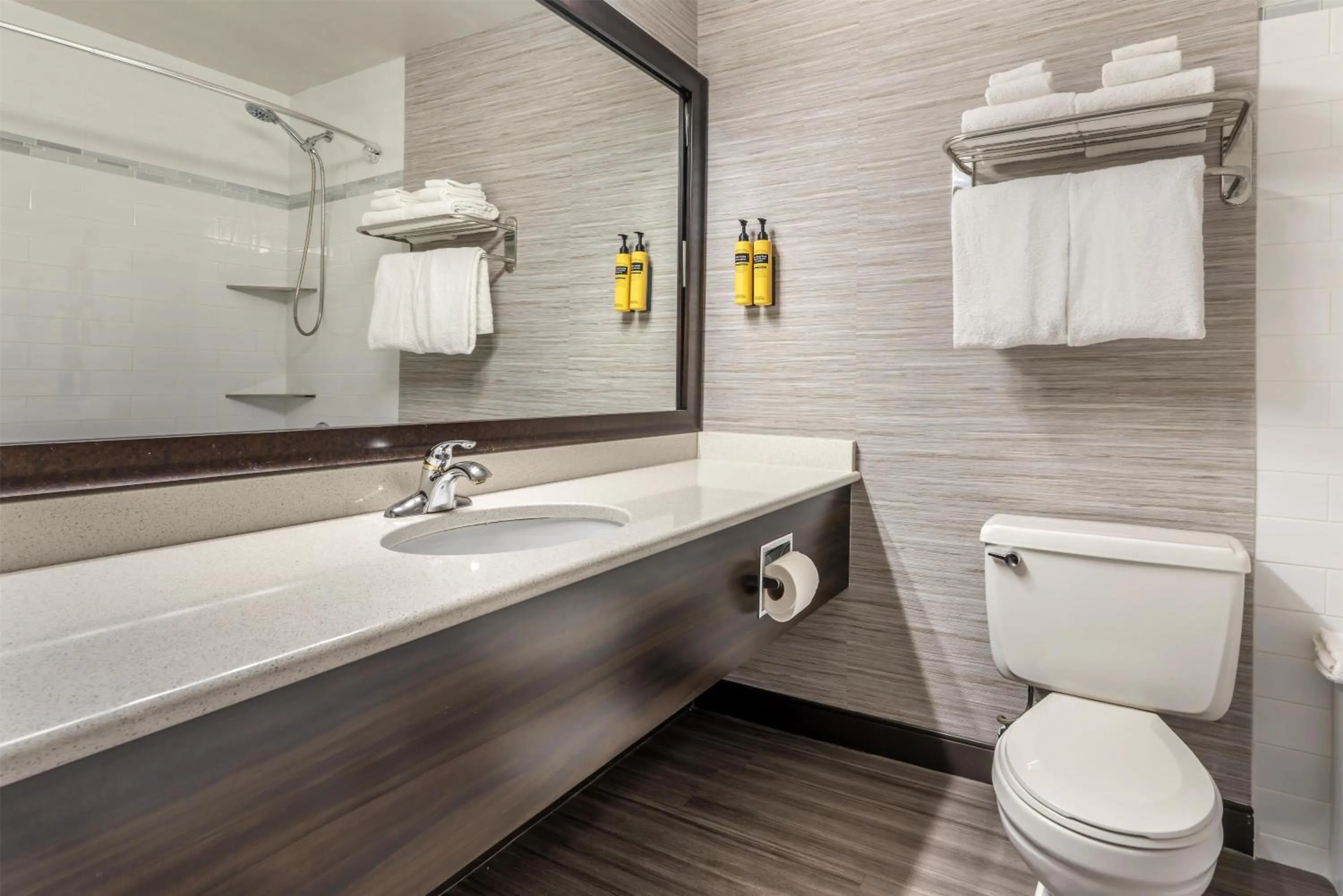 Bathroom in BEST WESTERN PLUS Carlton Plaza Hotel