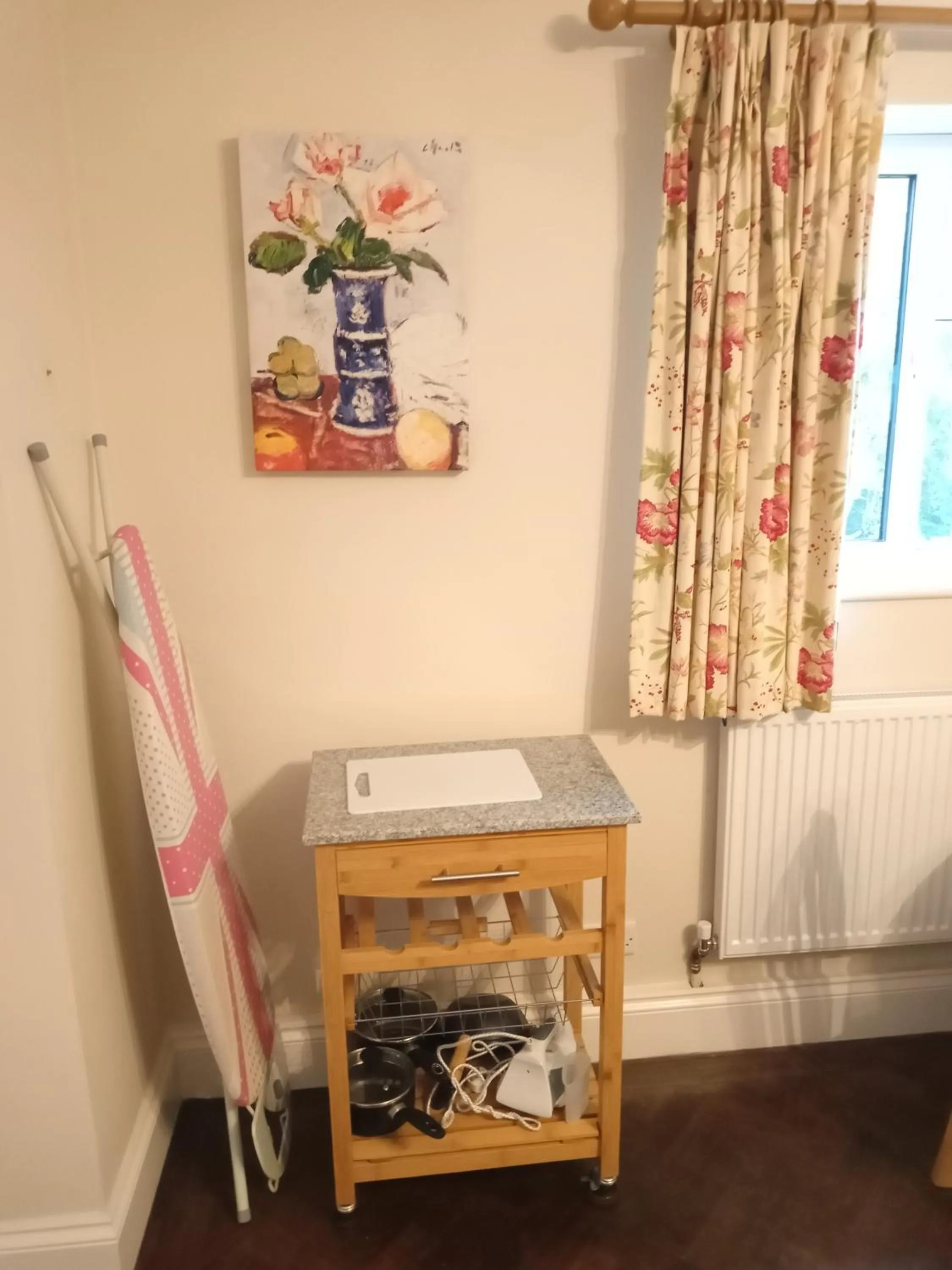 Living room in Oak End Lodge