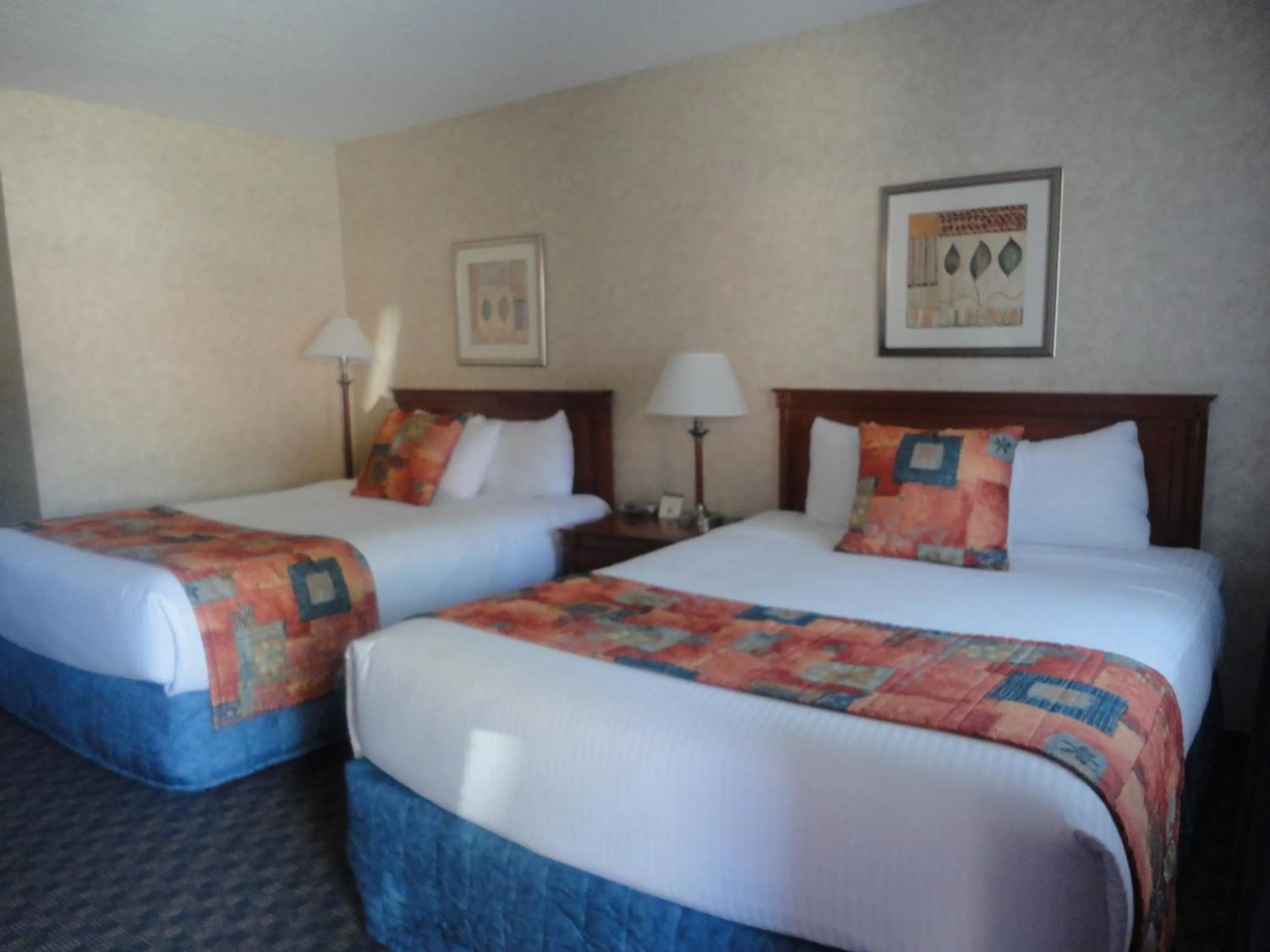 Bed in North Vancouver Hotel