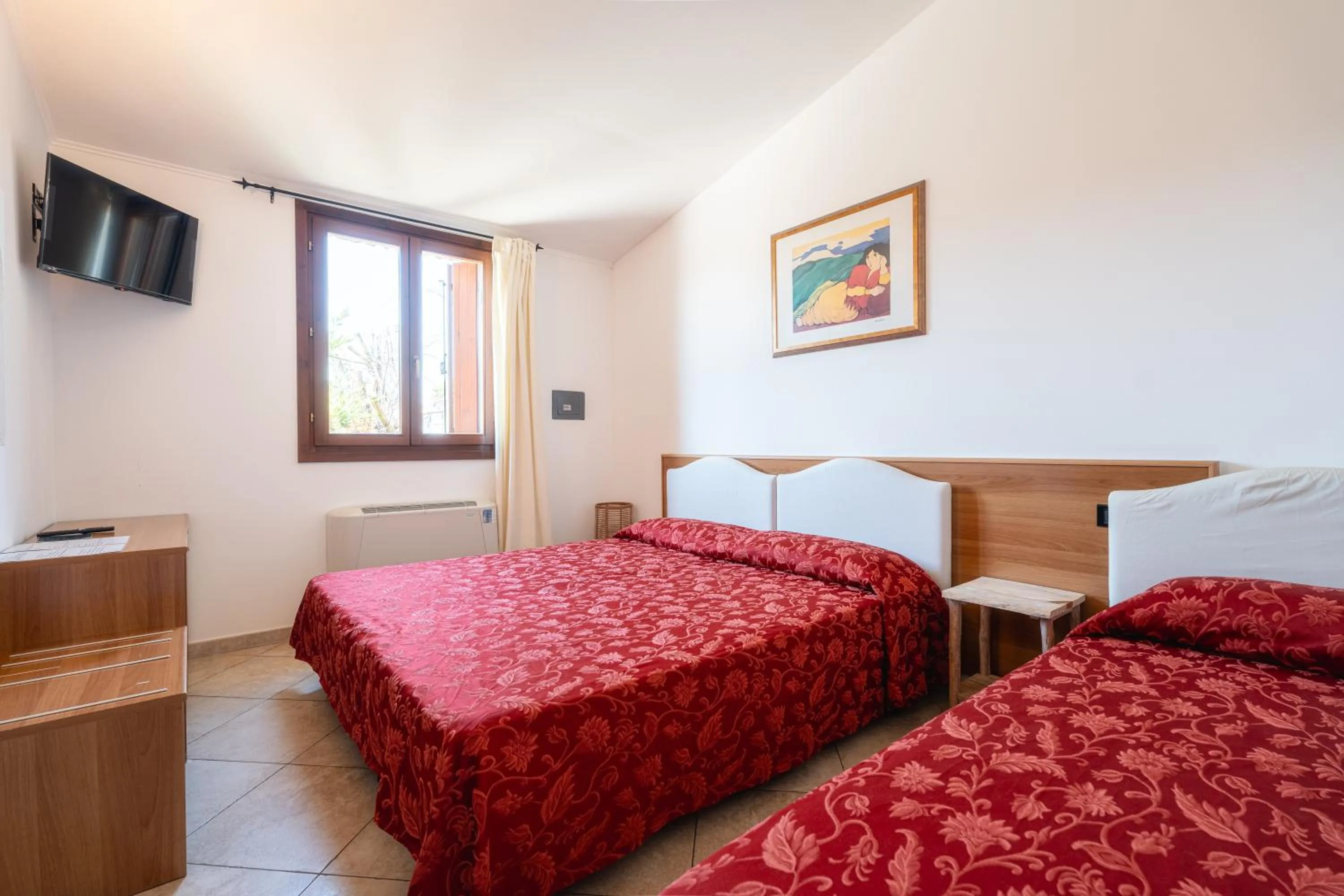 Bed in Hotel Le Corti