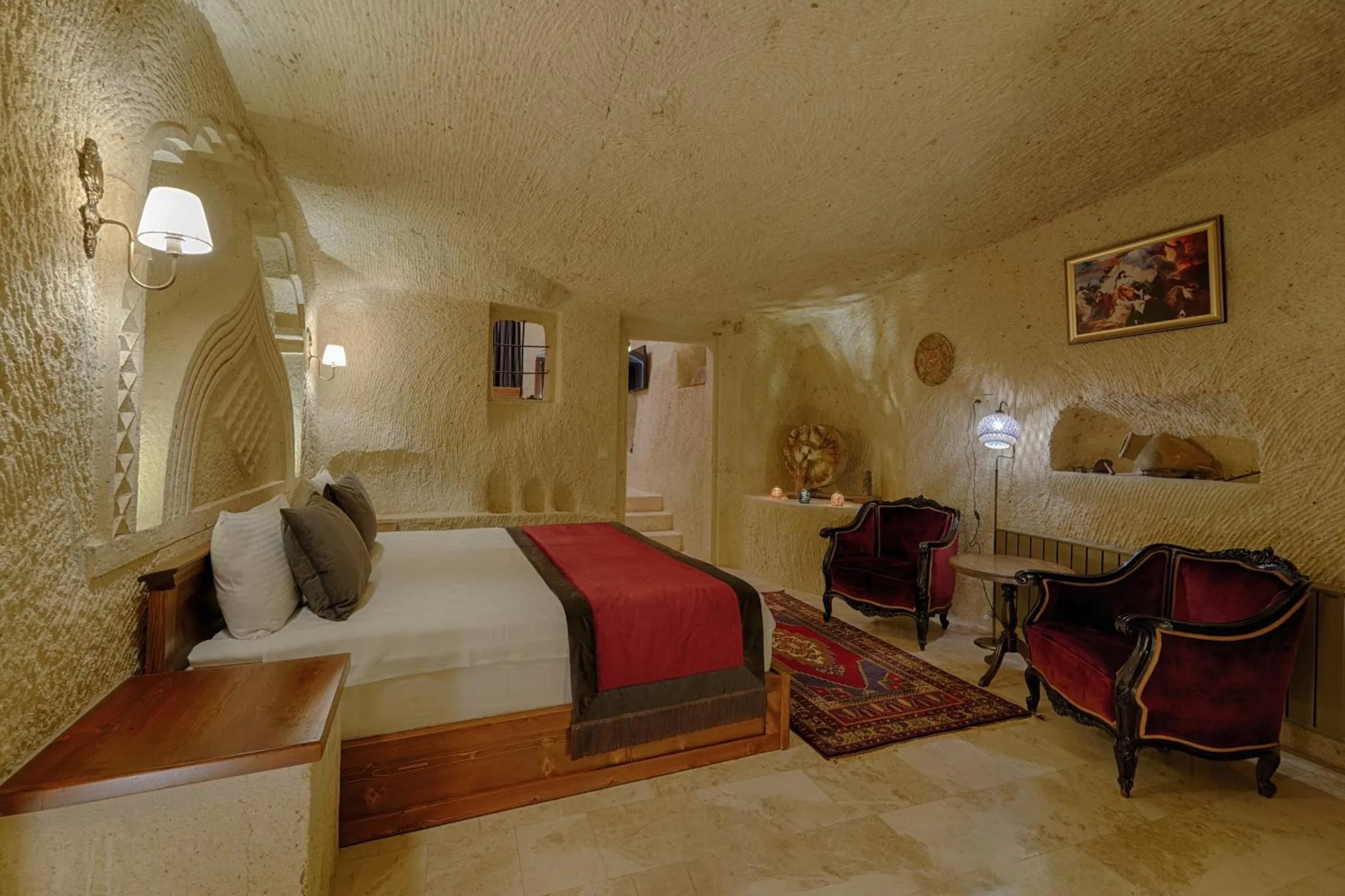 Bedroom in House 1938 Special Cave Hotel