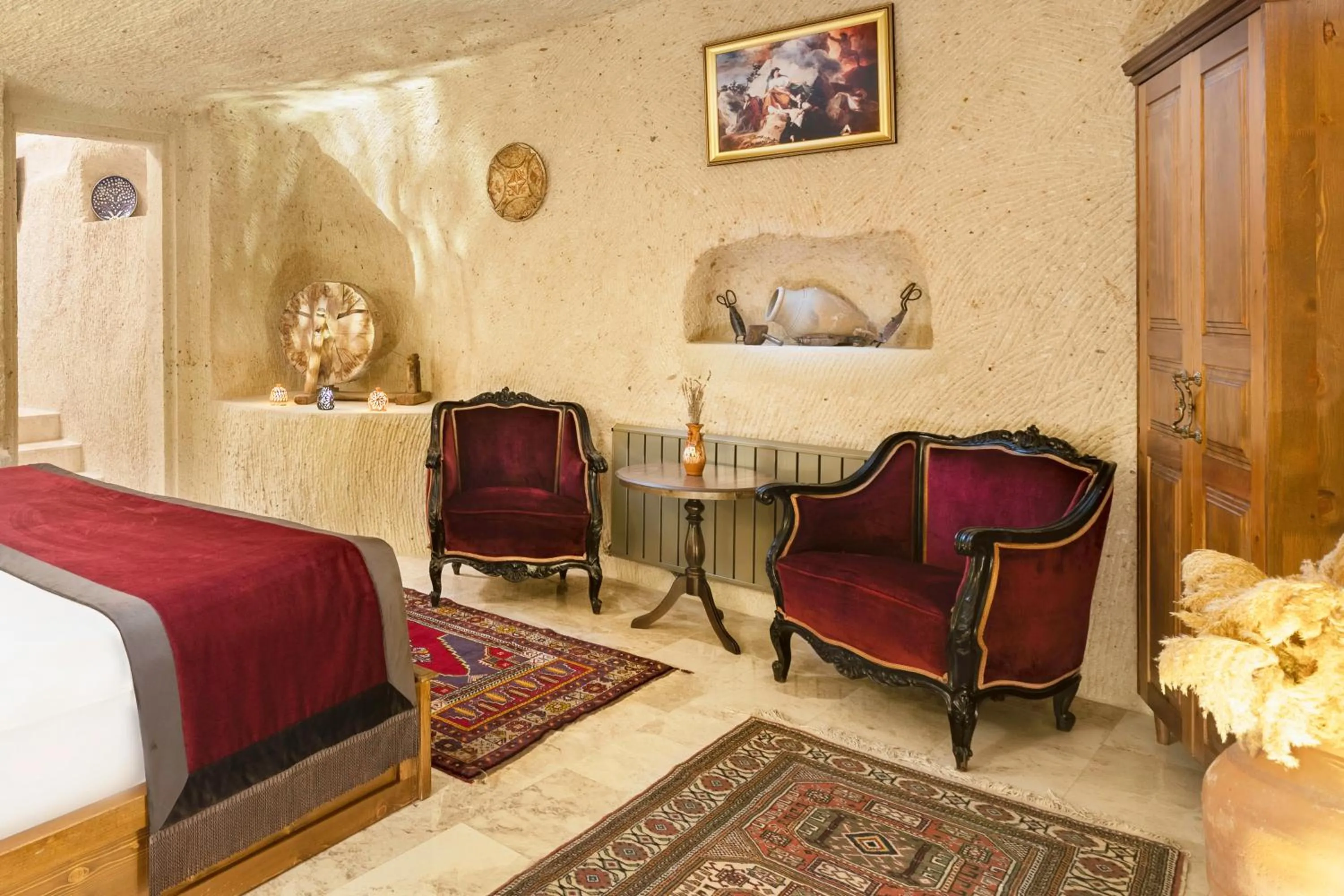 Living room in House 1938 Special Cave Hotel