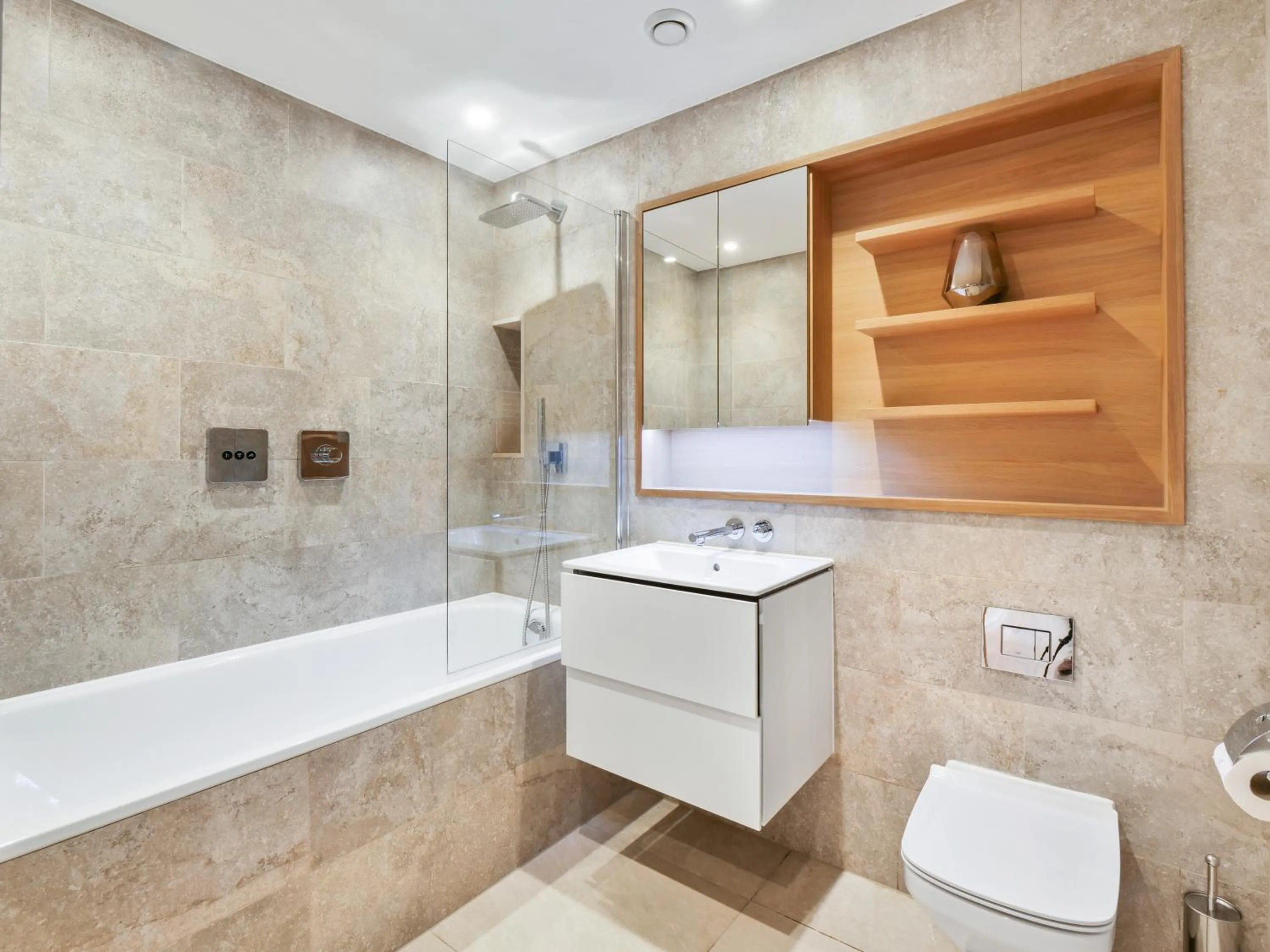 Bathroom in Southwark Residences by Aeria Apartments