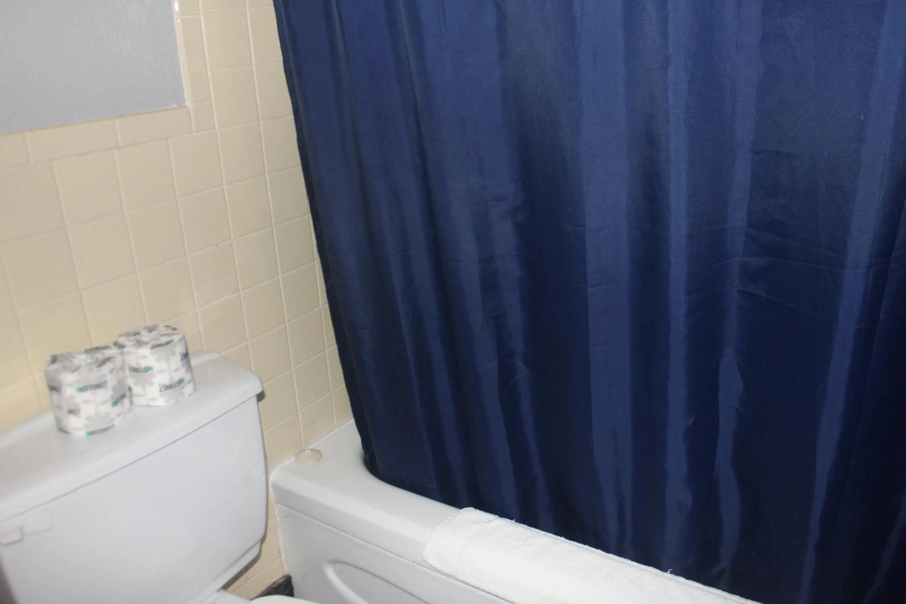 Bathroom in Motel Des Pays D'En Haut