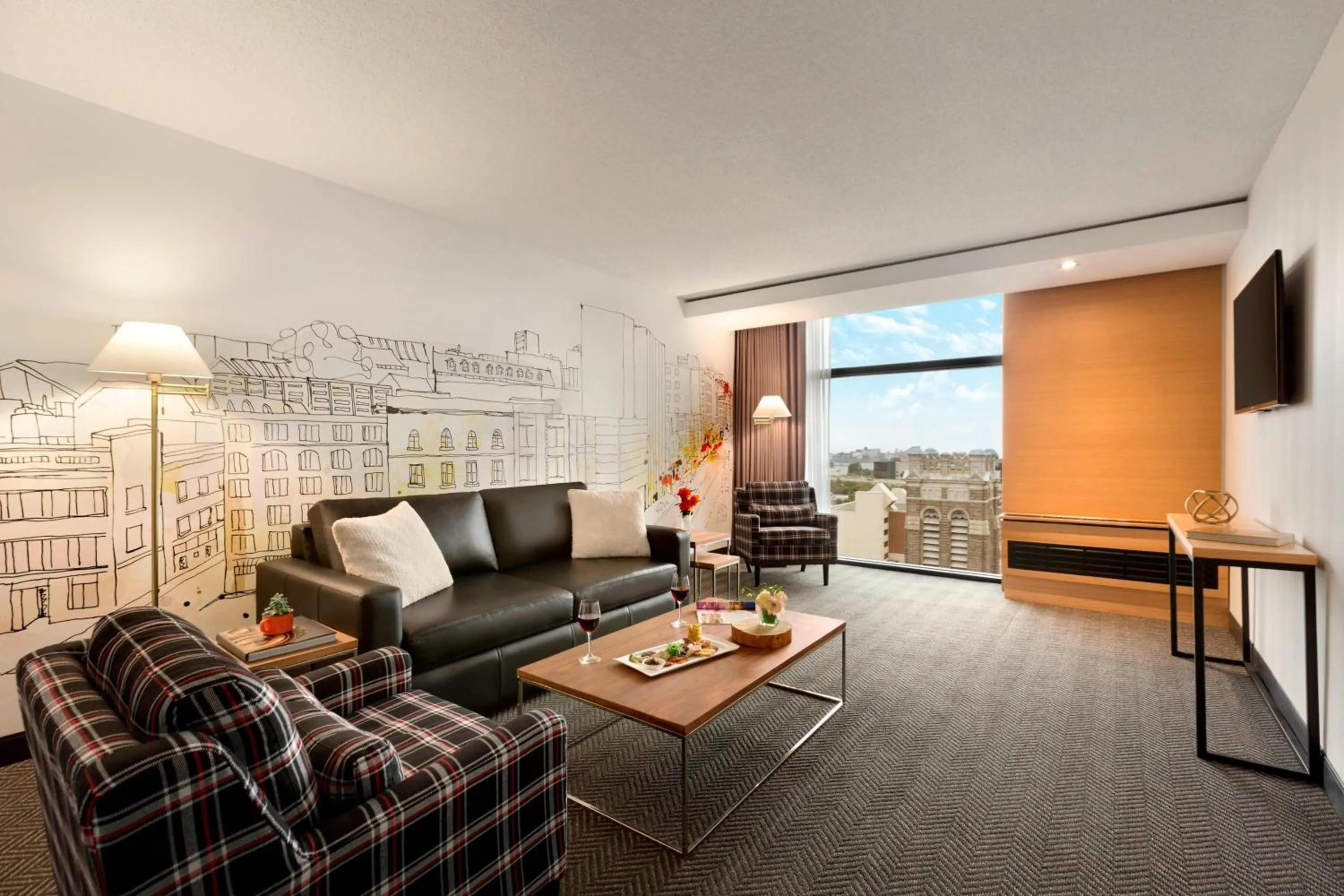 Photo of the whole room in Hotel PUR, Quebec, a Tribute Portfolio Hotel