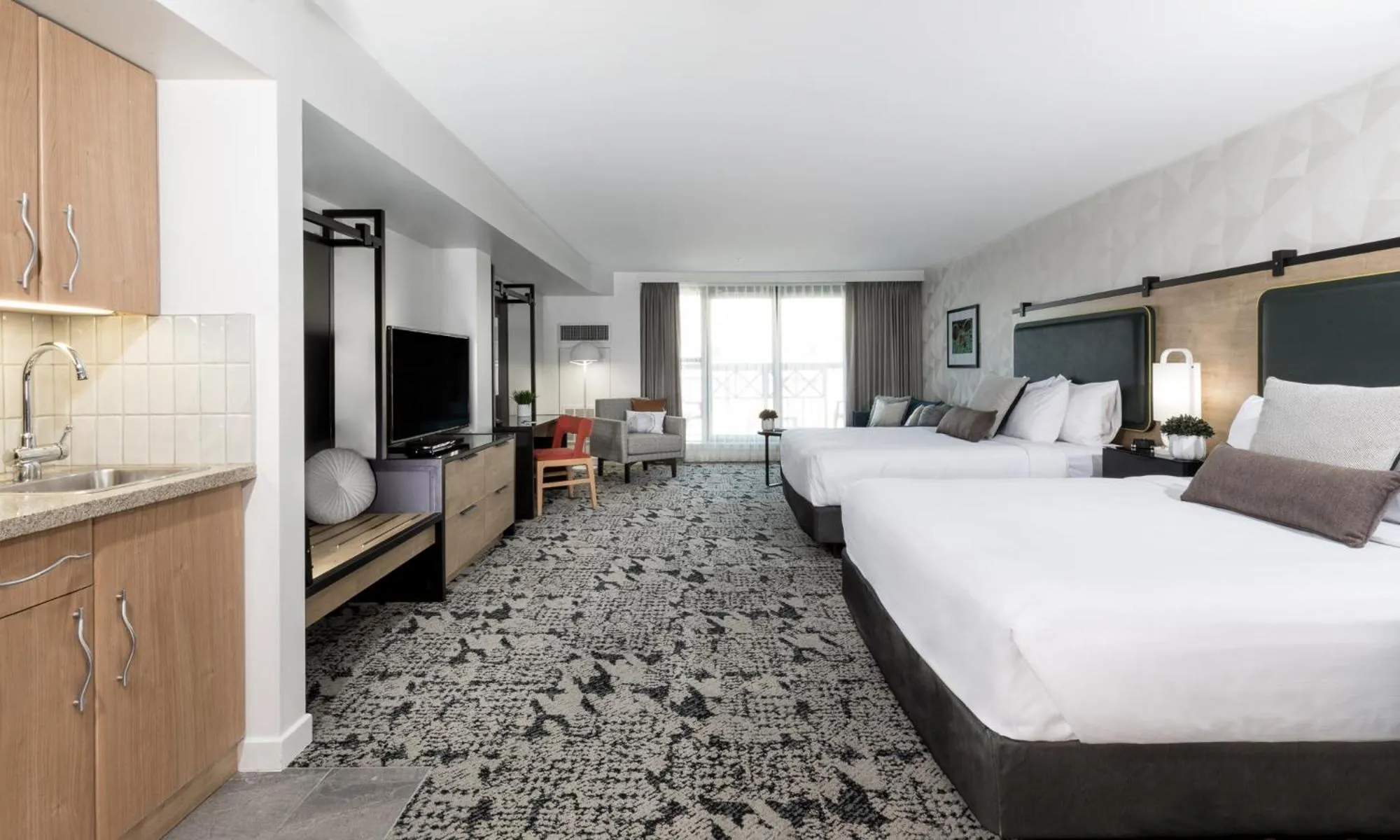 TV and multimedia, Bed in The Crystal Lodge