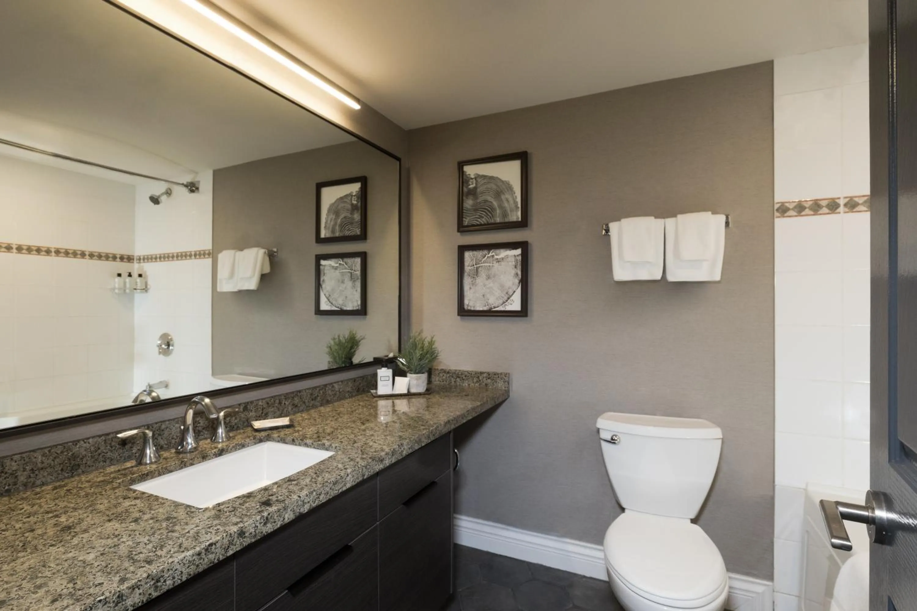Shower in The Crystal Lodge