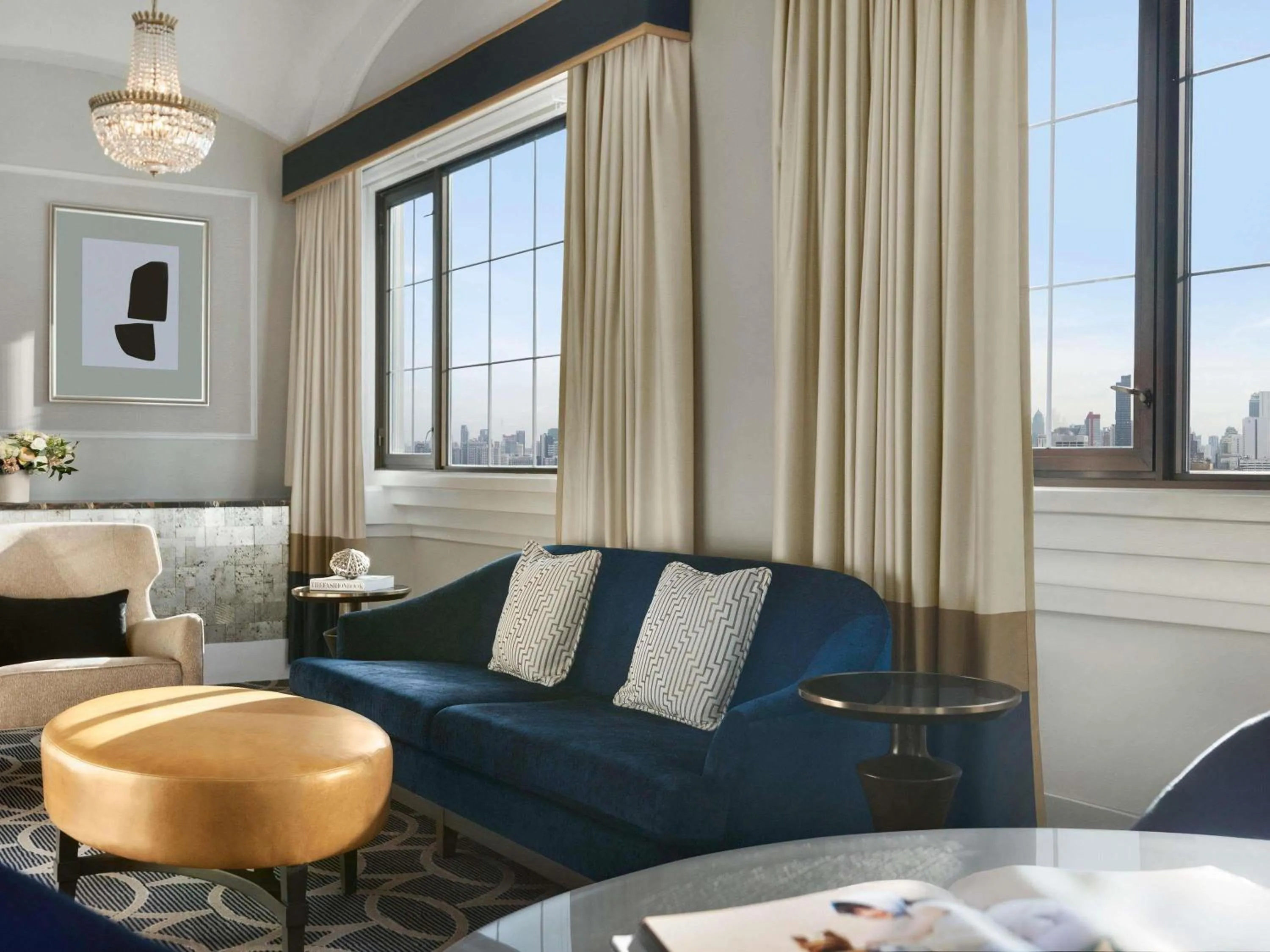 Bedroom in Fairmont Hotel Vancouver