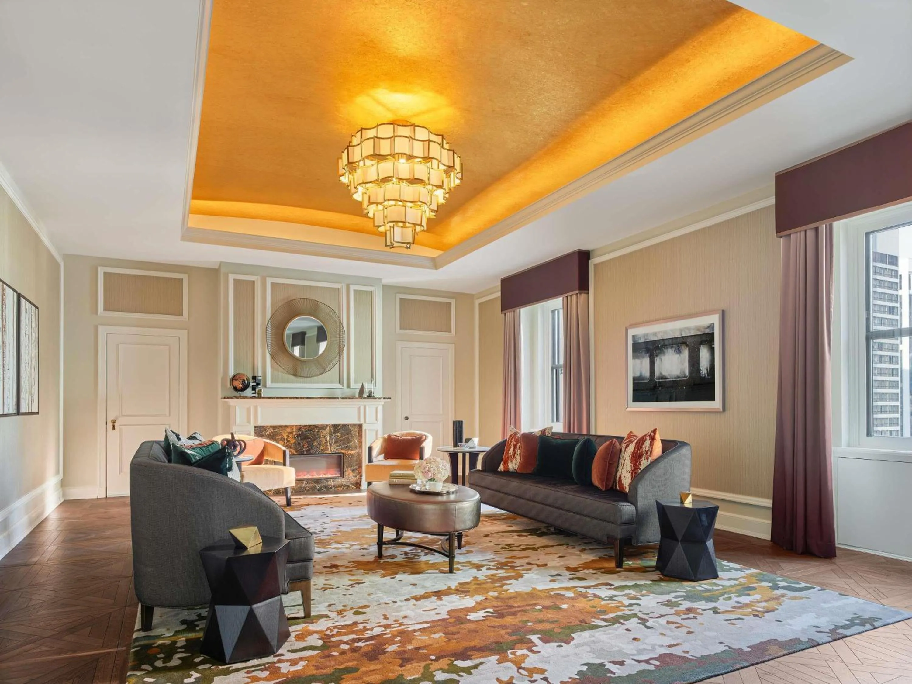 Bedroom in Fairmont Hotel Vancouver