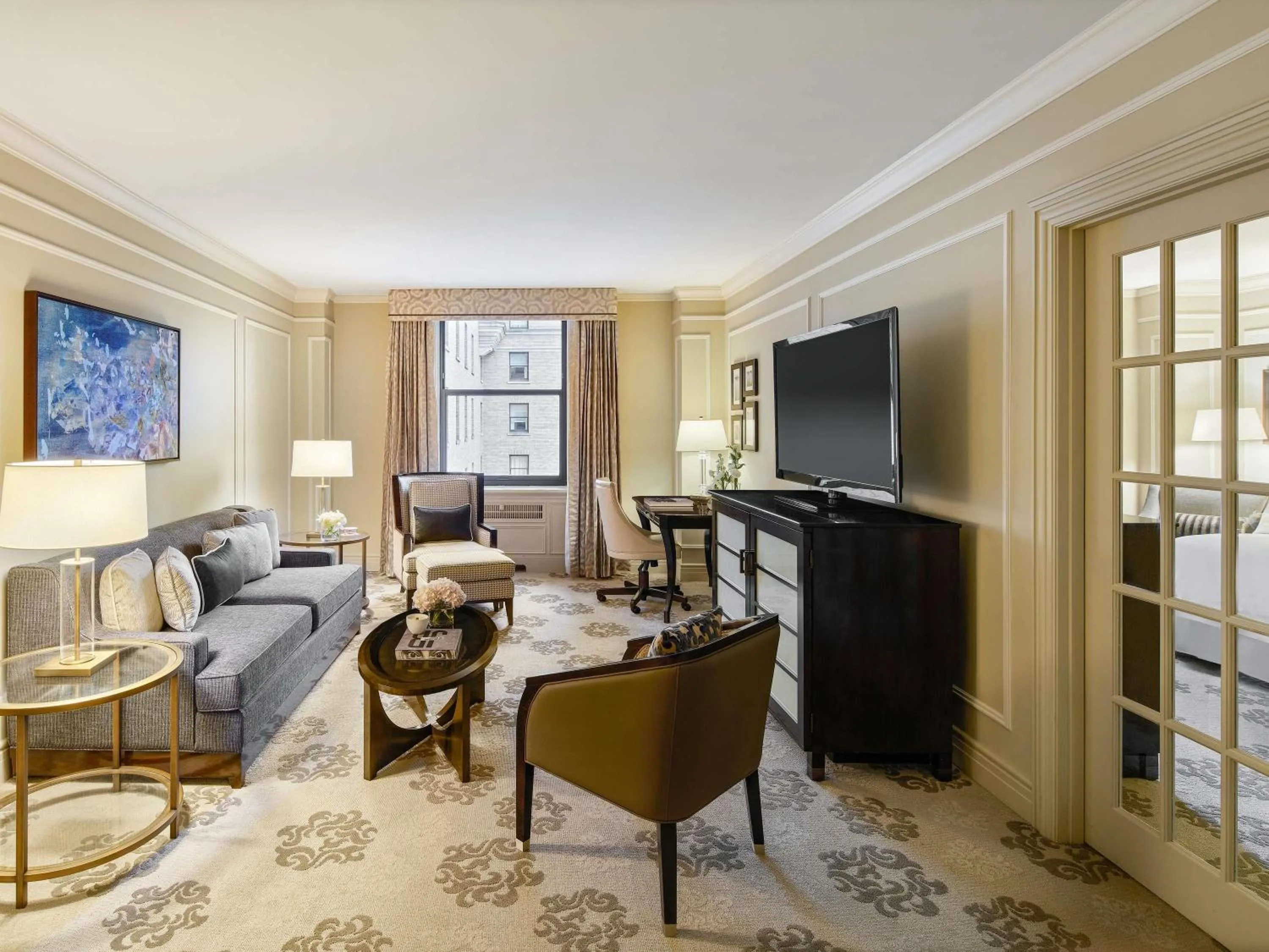 Bedroom in Fairmont Hotel Vancouver