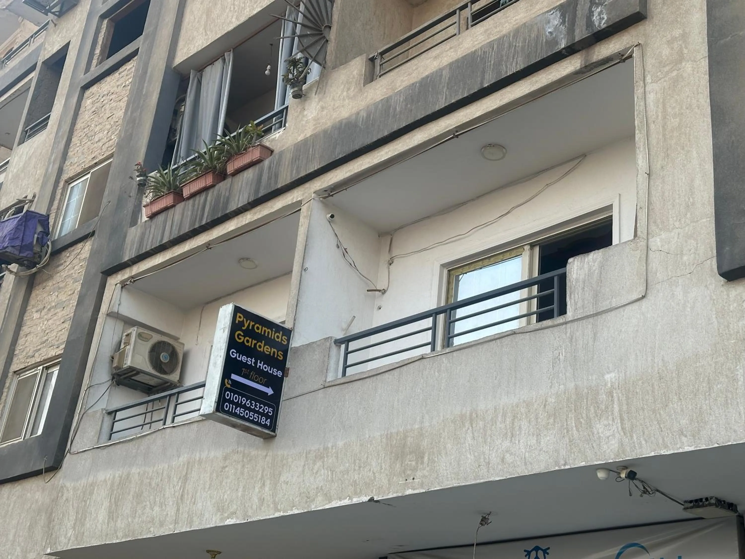 View (from property/room) in Pyramids Gardens Boutique Hotel New pyramids Gate