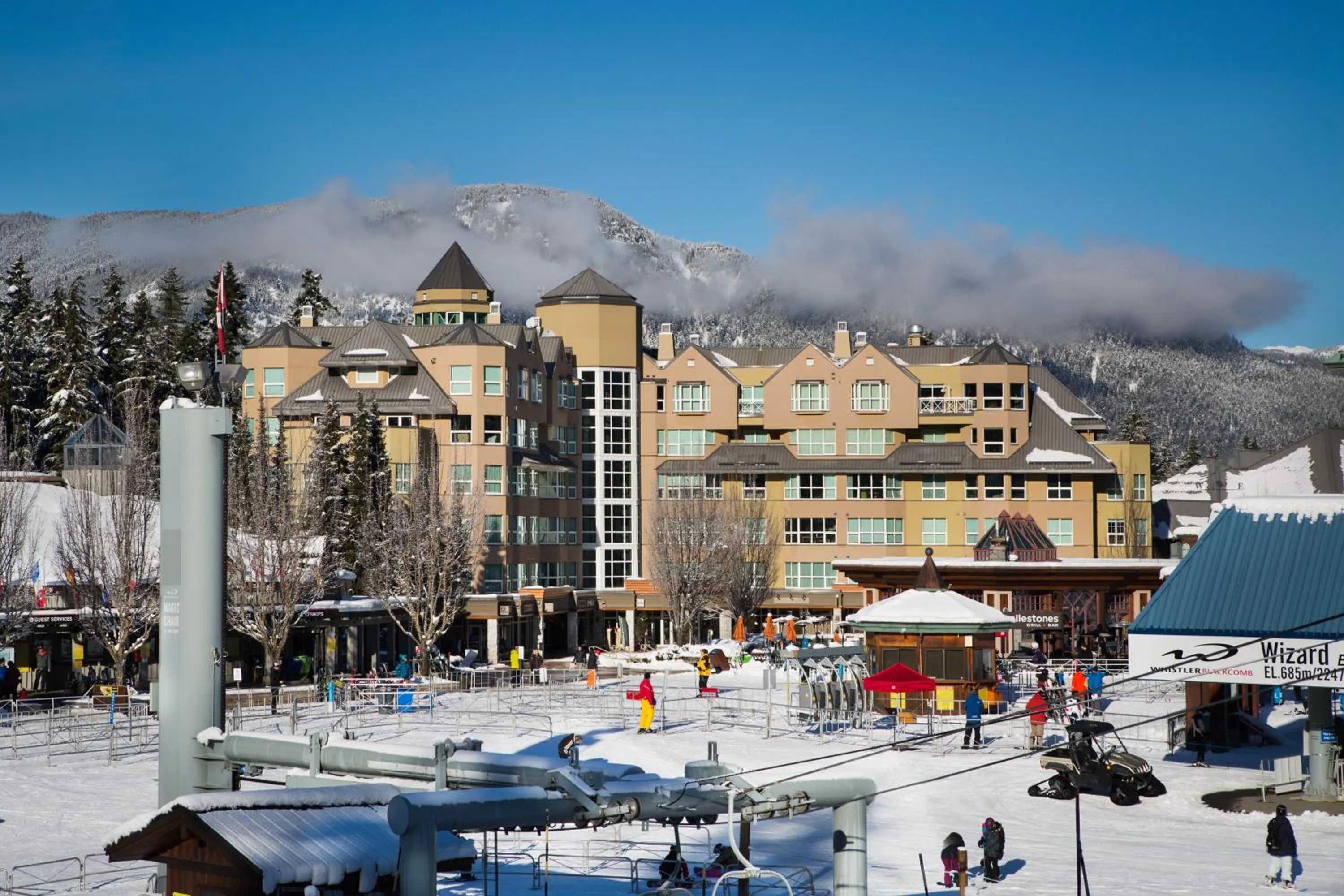 Property building in Le Chamois by Whistler Premier