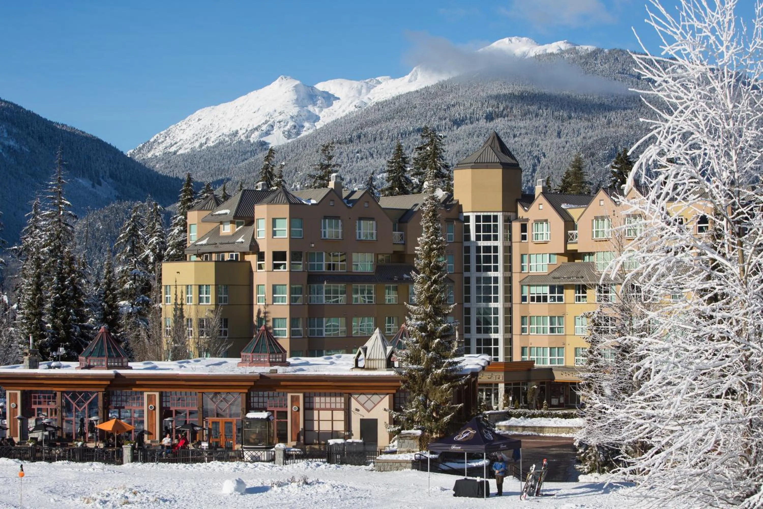 Property building in Le Chamois by Whistler Premier