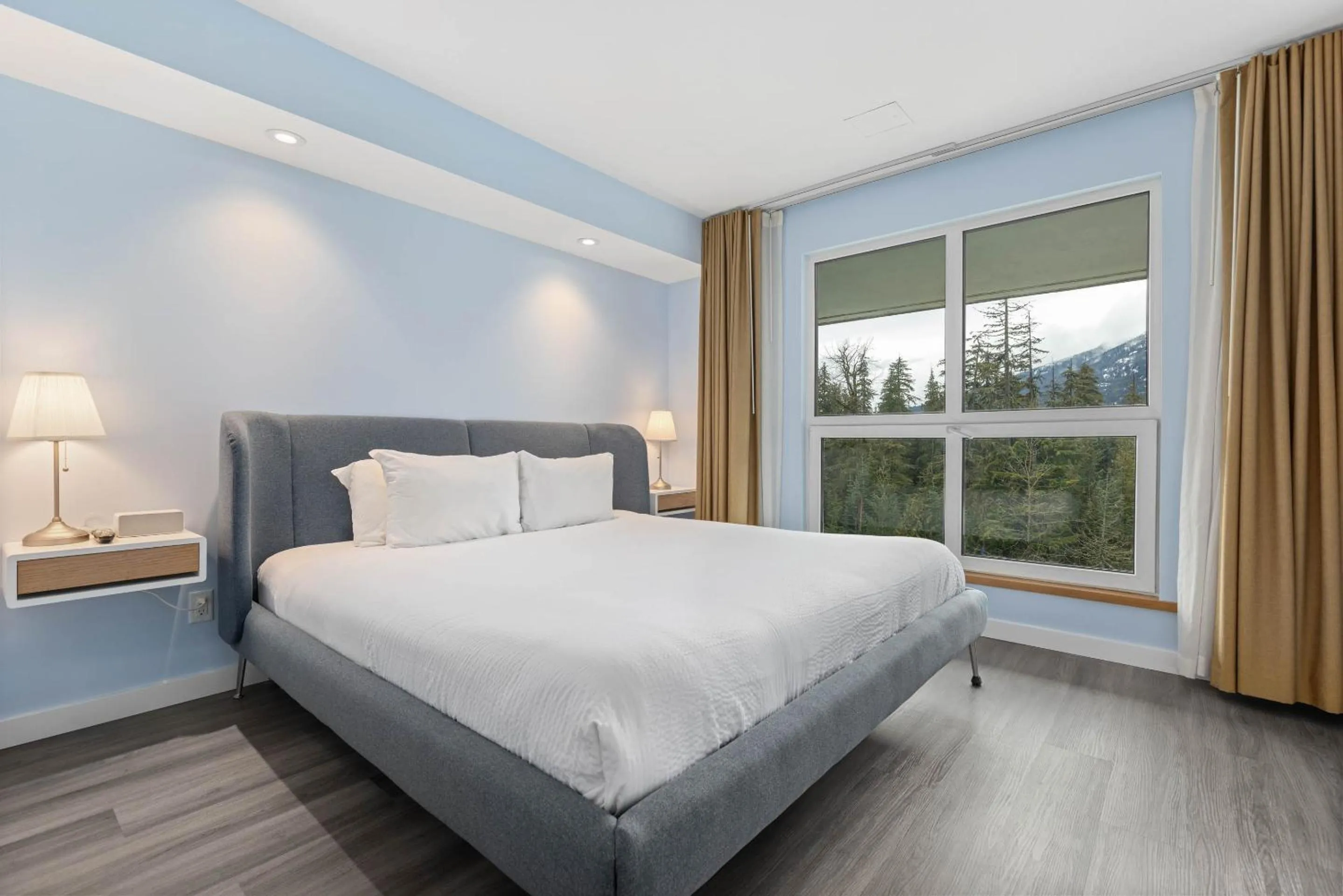 Bed in Le Chamois by Whistler Premier