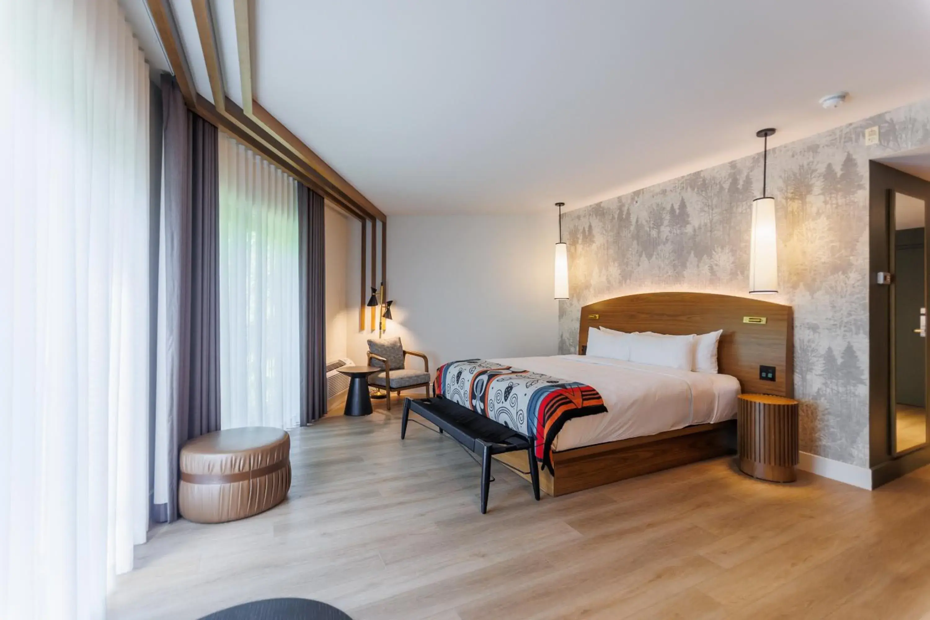 King Room - Wendat in Hôtel-Musée Premières Nations King Room - Wendat in Hôtel-Musée Premières Nations