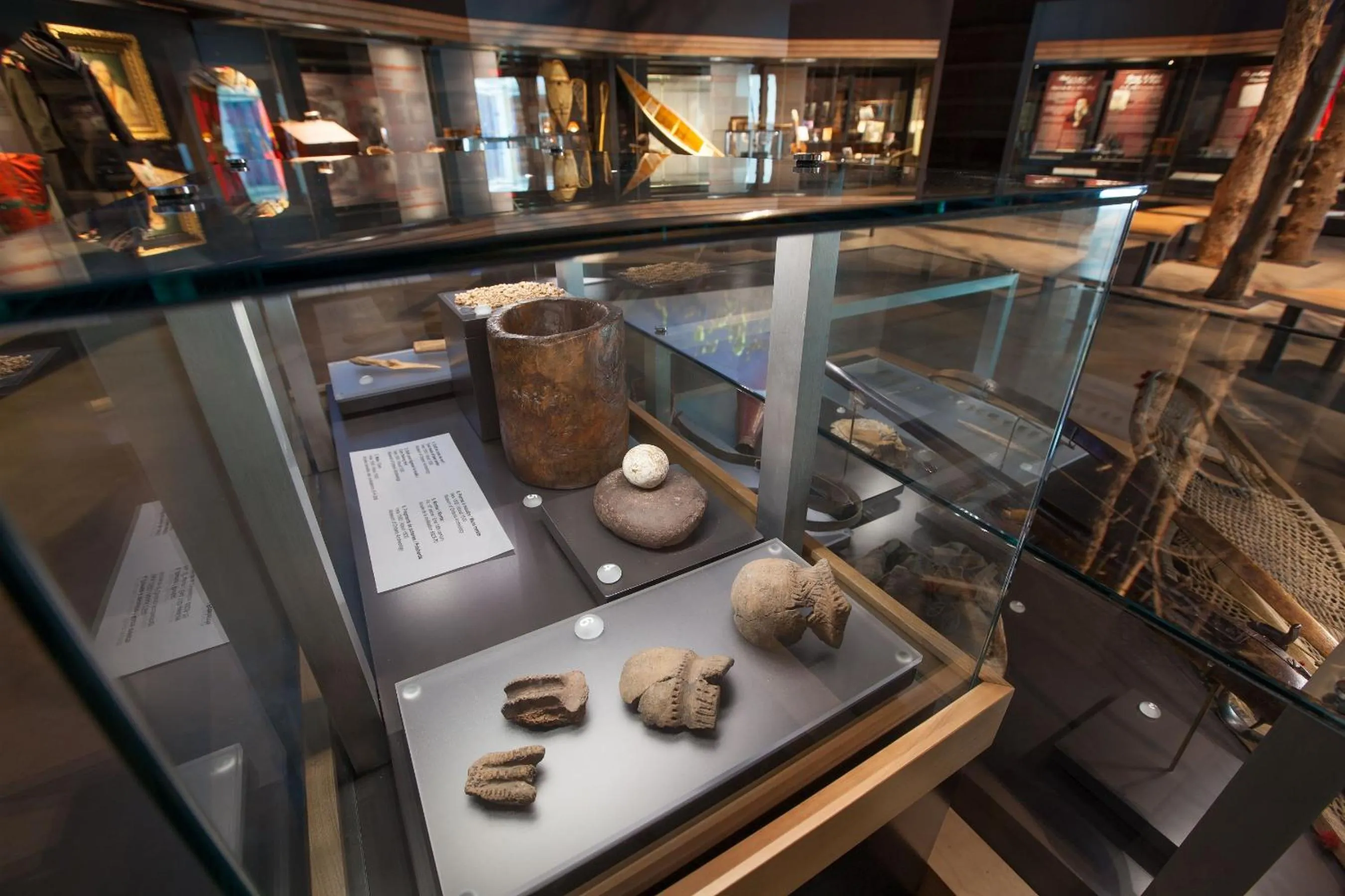 Area and facilities in Hôtel-Musée Premières Nations