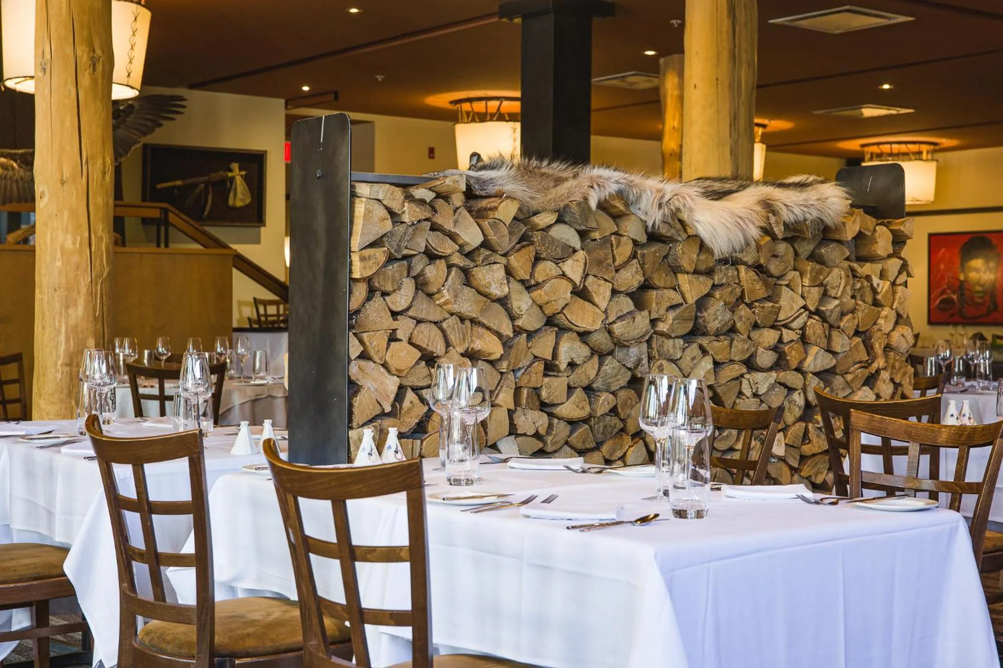 Restaurant/places to eat in Hôtel-Musée Premières Nations