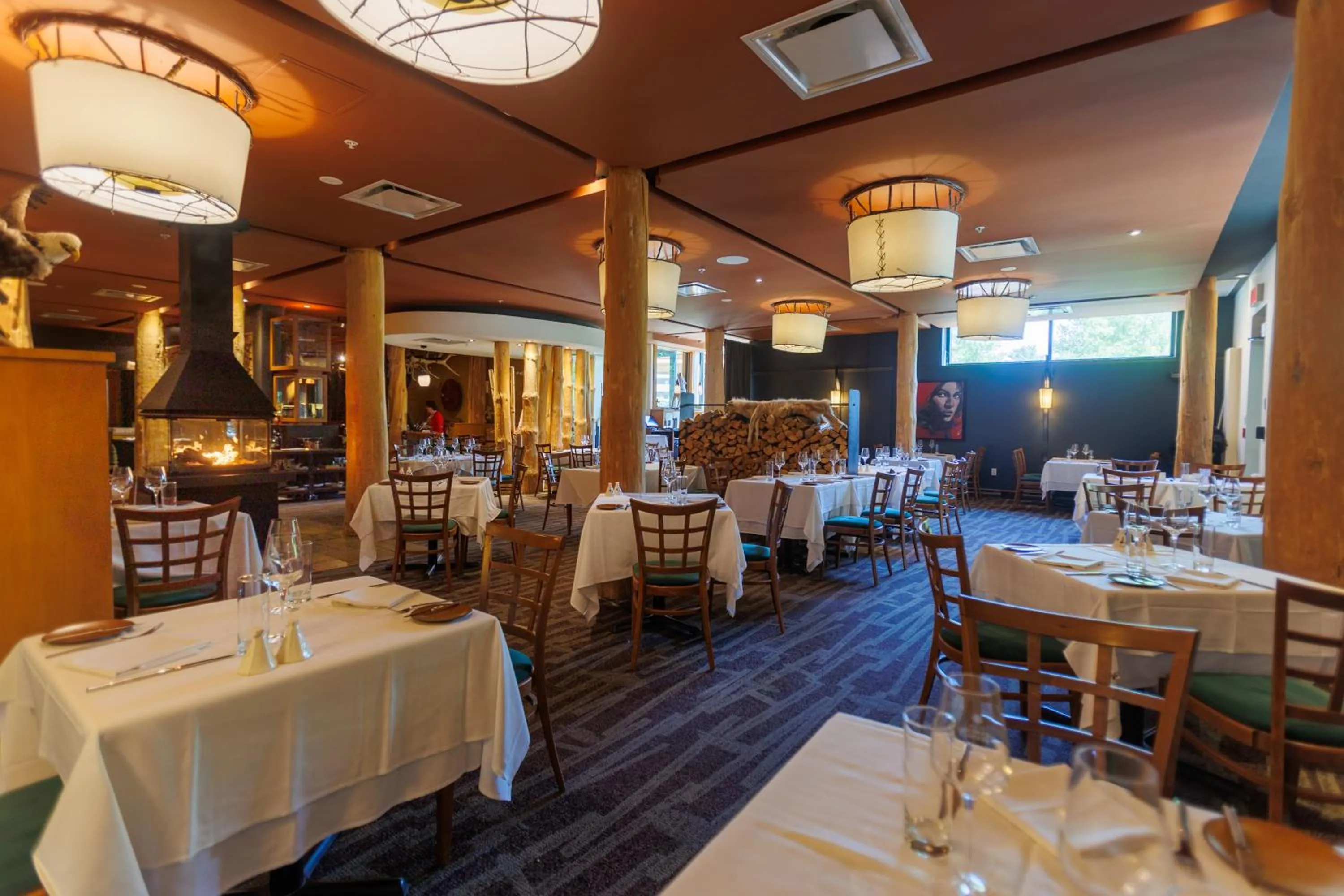 Restaurant/places to eat in Hôtel-Musée Premières Nations