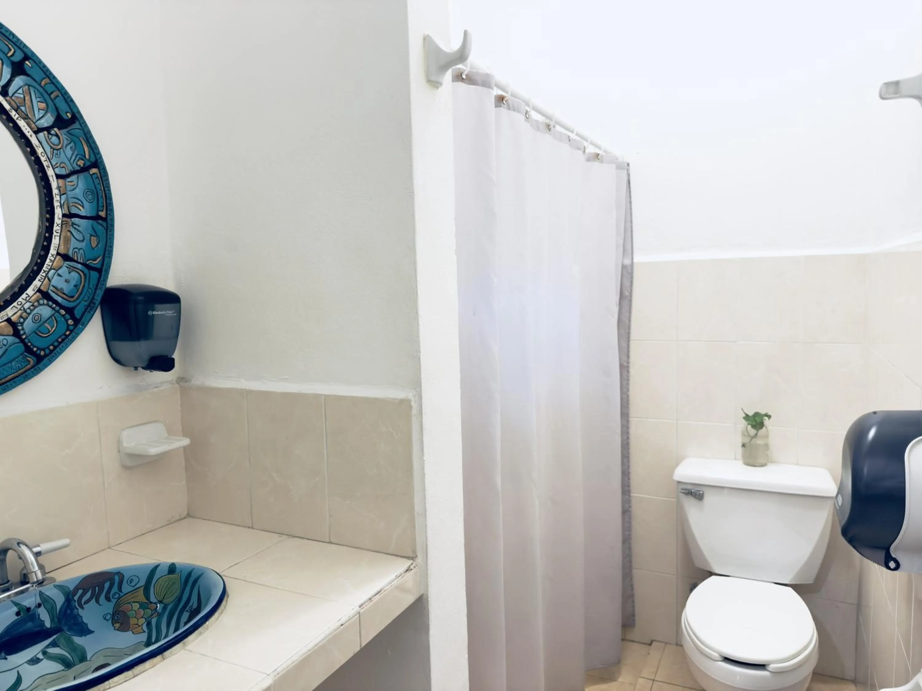 Bathroom in Hostel Oryx Tulum