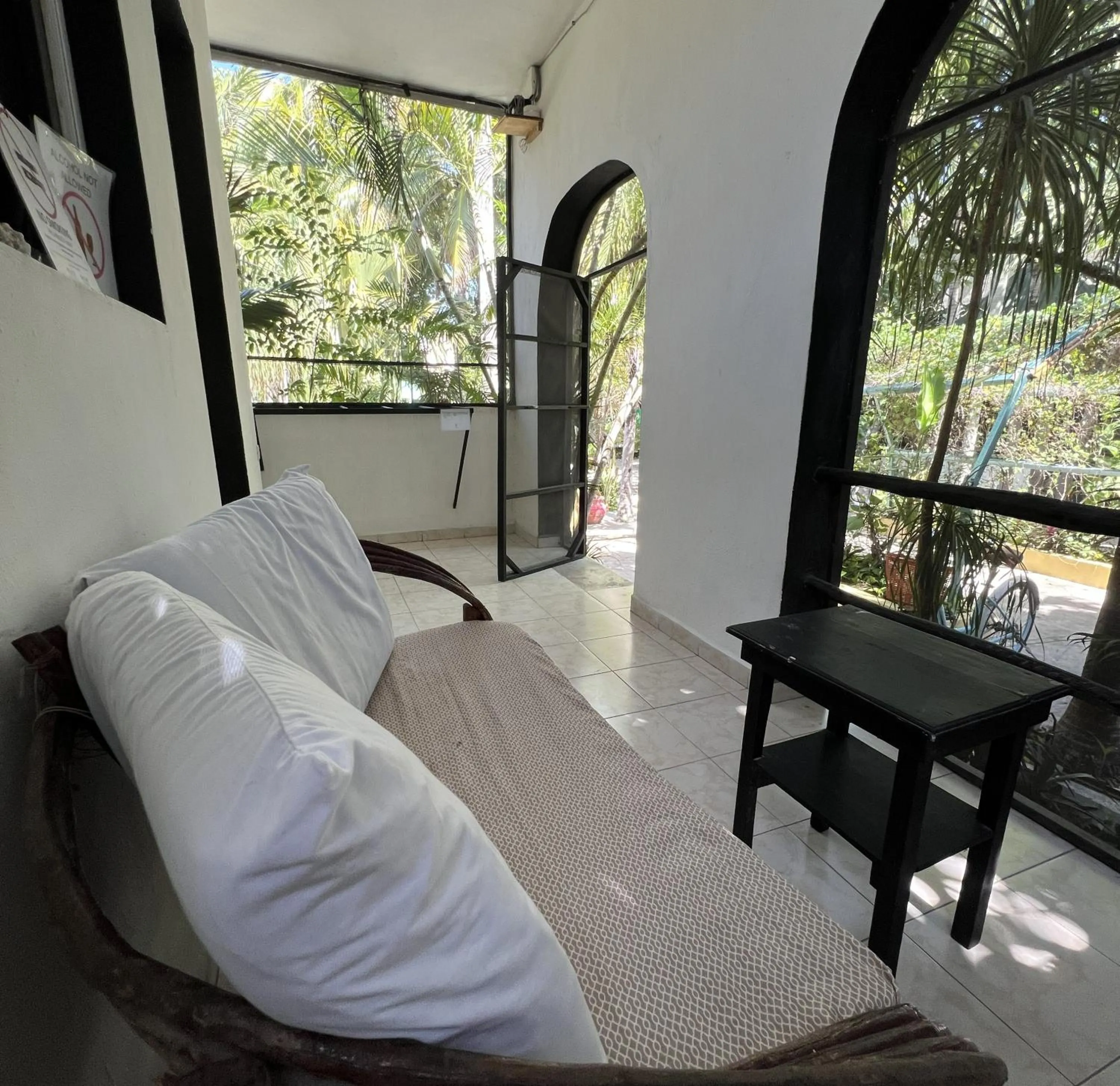 Balcony/Terrace in Hostel Oryx Tulum