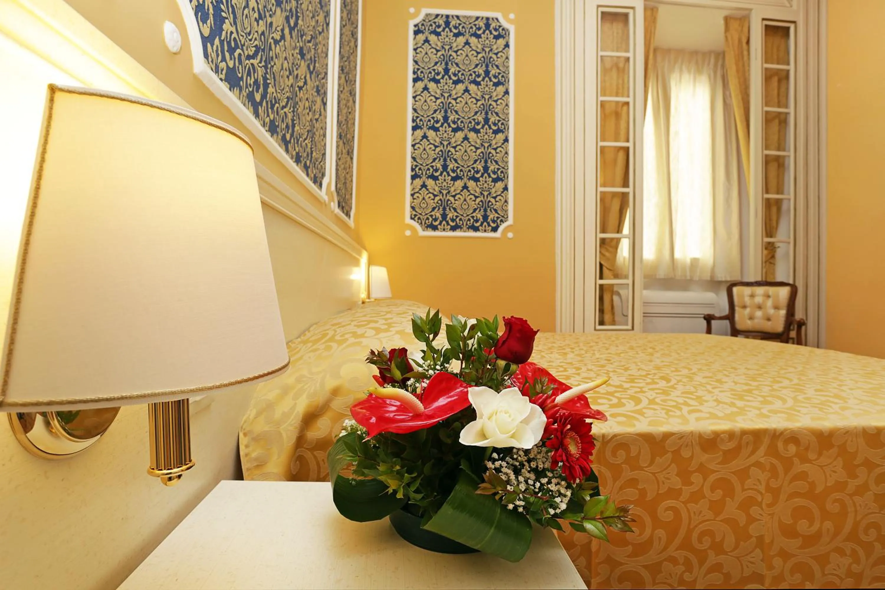 Bed in DG Prestige Room