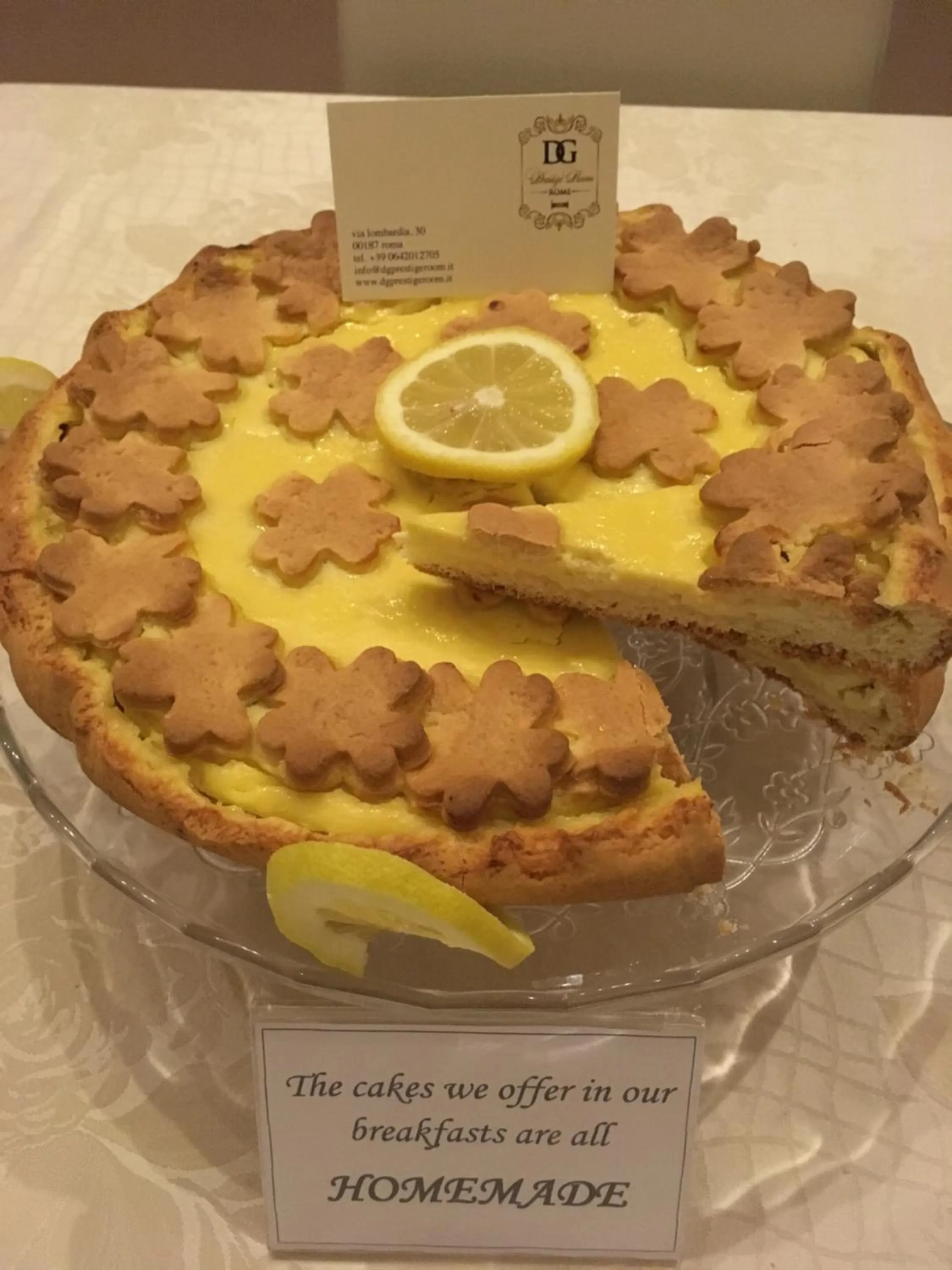 Buffet breakfast in DG Prestige Room