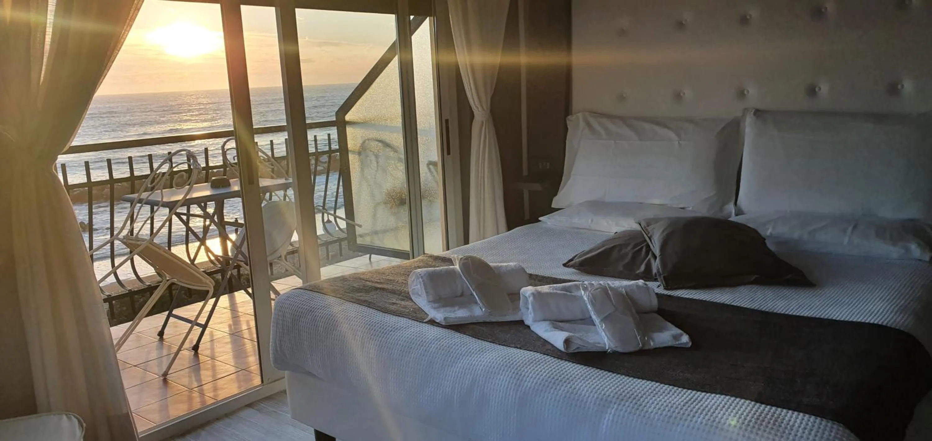 Bed in Hotel Zia Piera