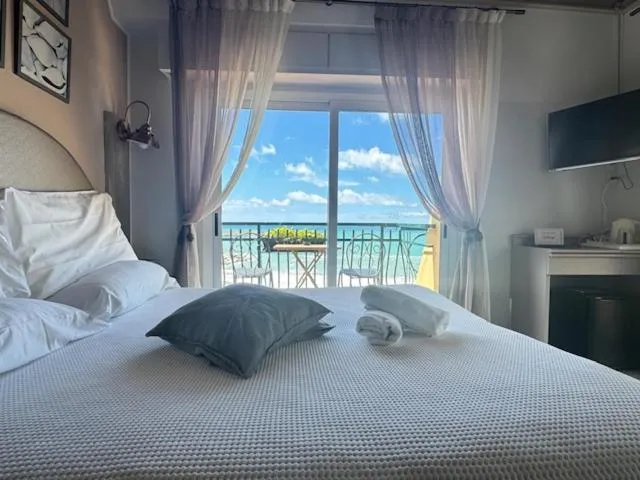 Bedroom, Bed in Hotel Zia Piera