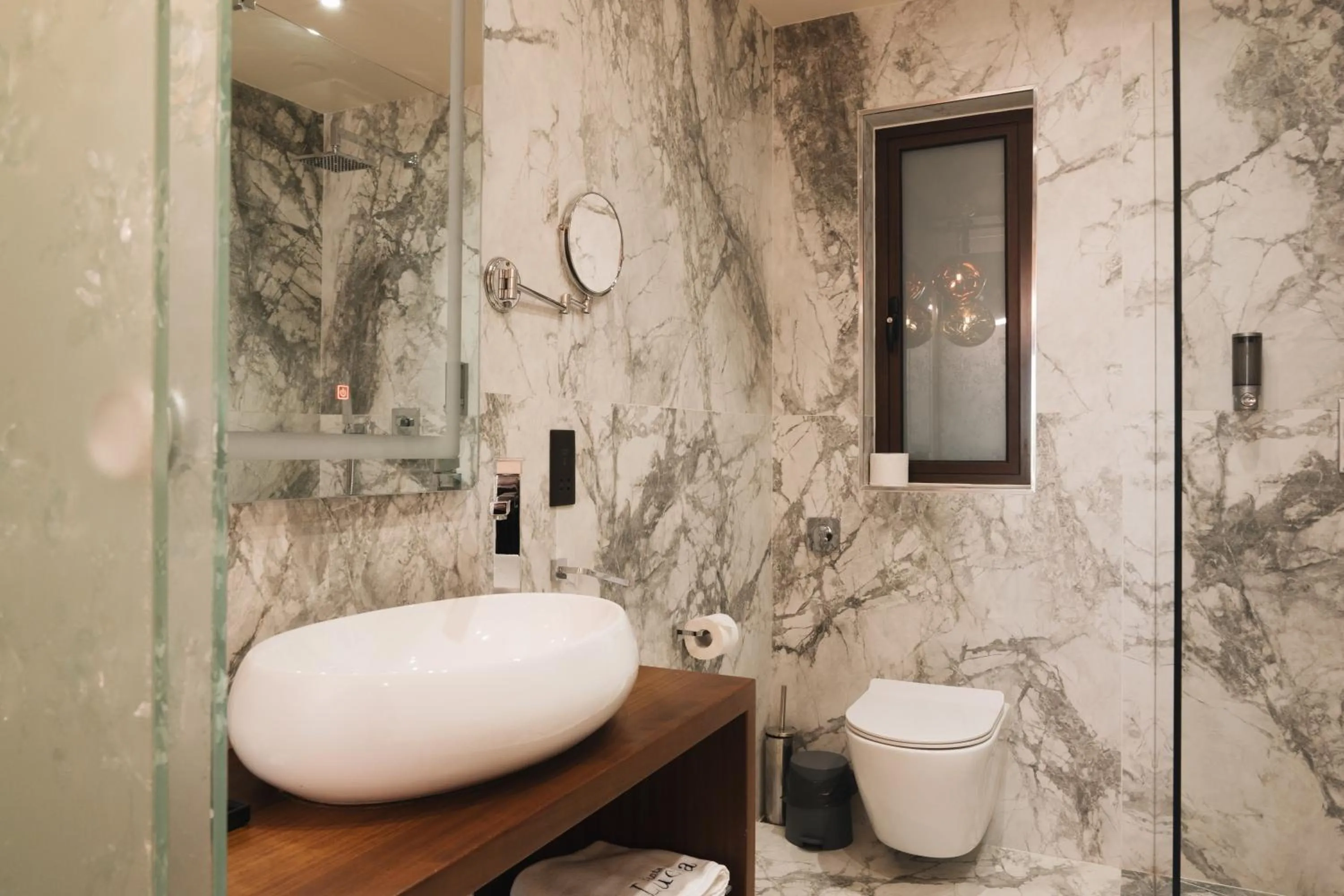 Shower in Santa Lucia Boutique Hotel