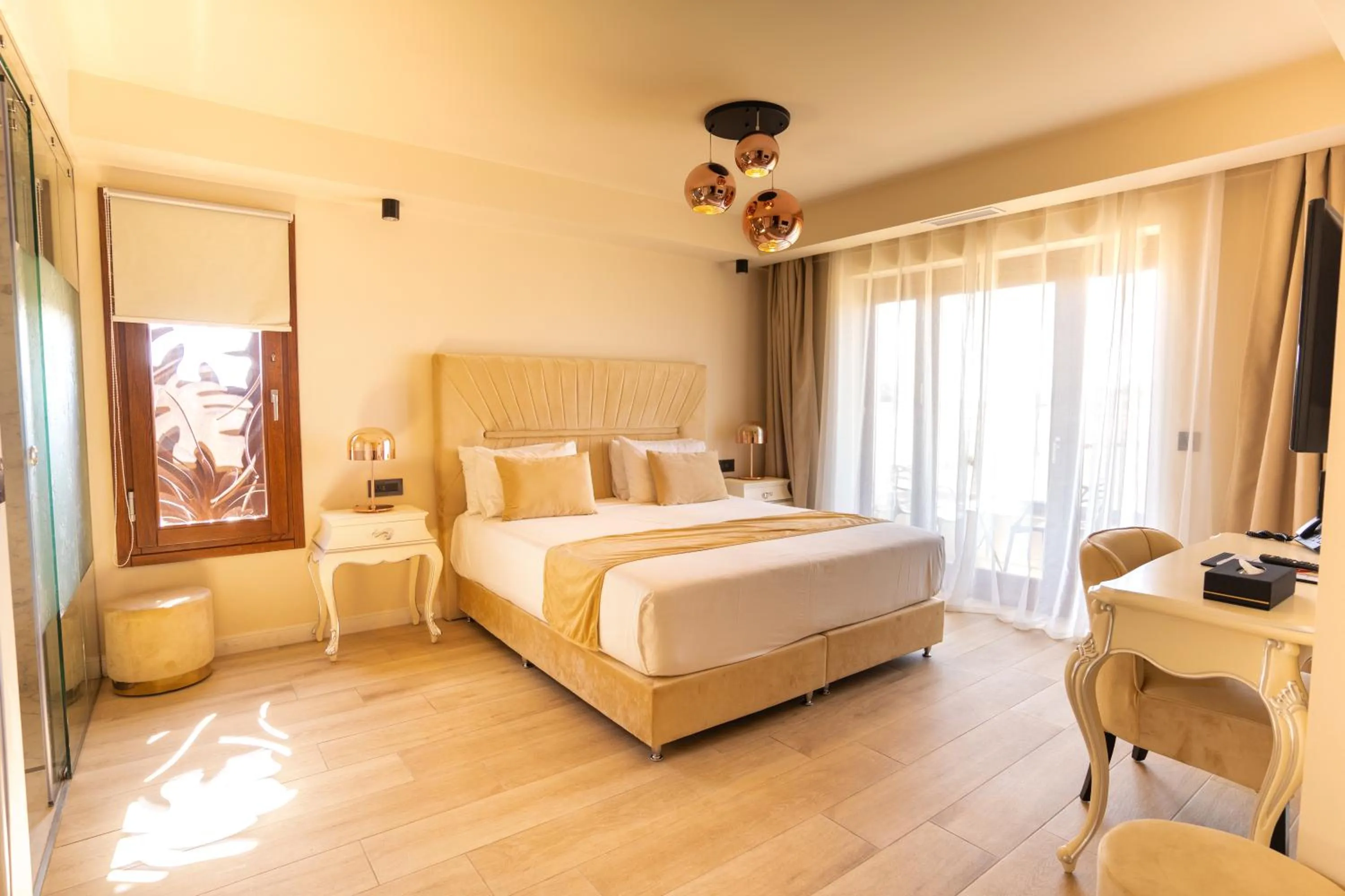 Bed in Santa Lucia Boutique Hotel