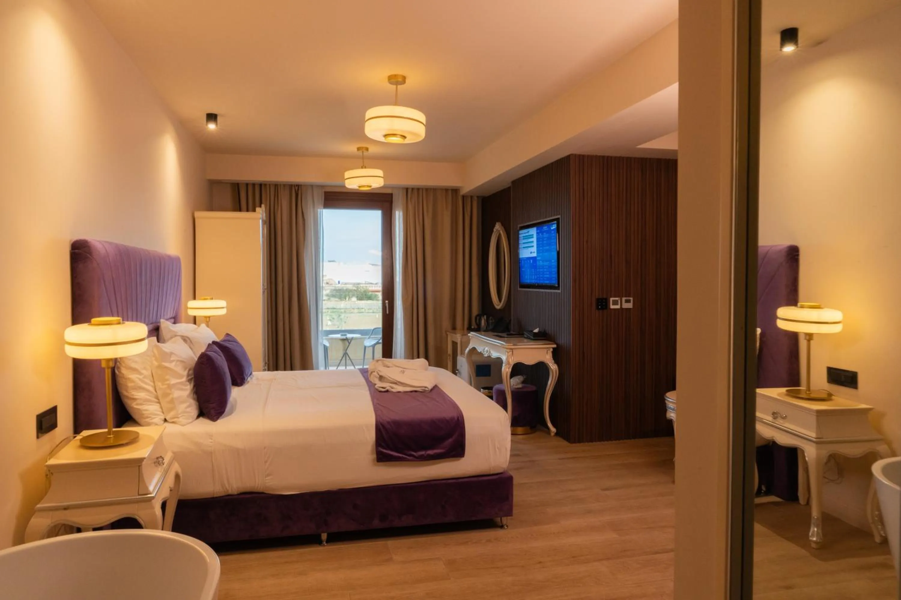 Bed in Santa Lucia Boutique Hotel