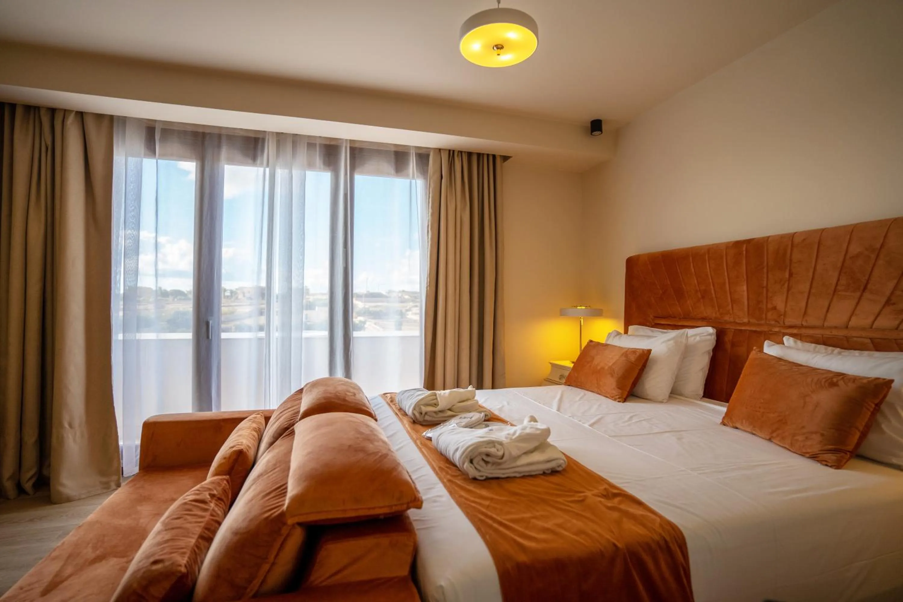 Bed in Santa Lucia Boutique Hotel