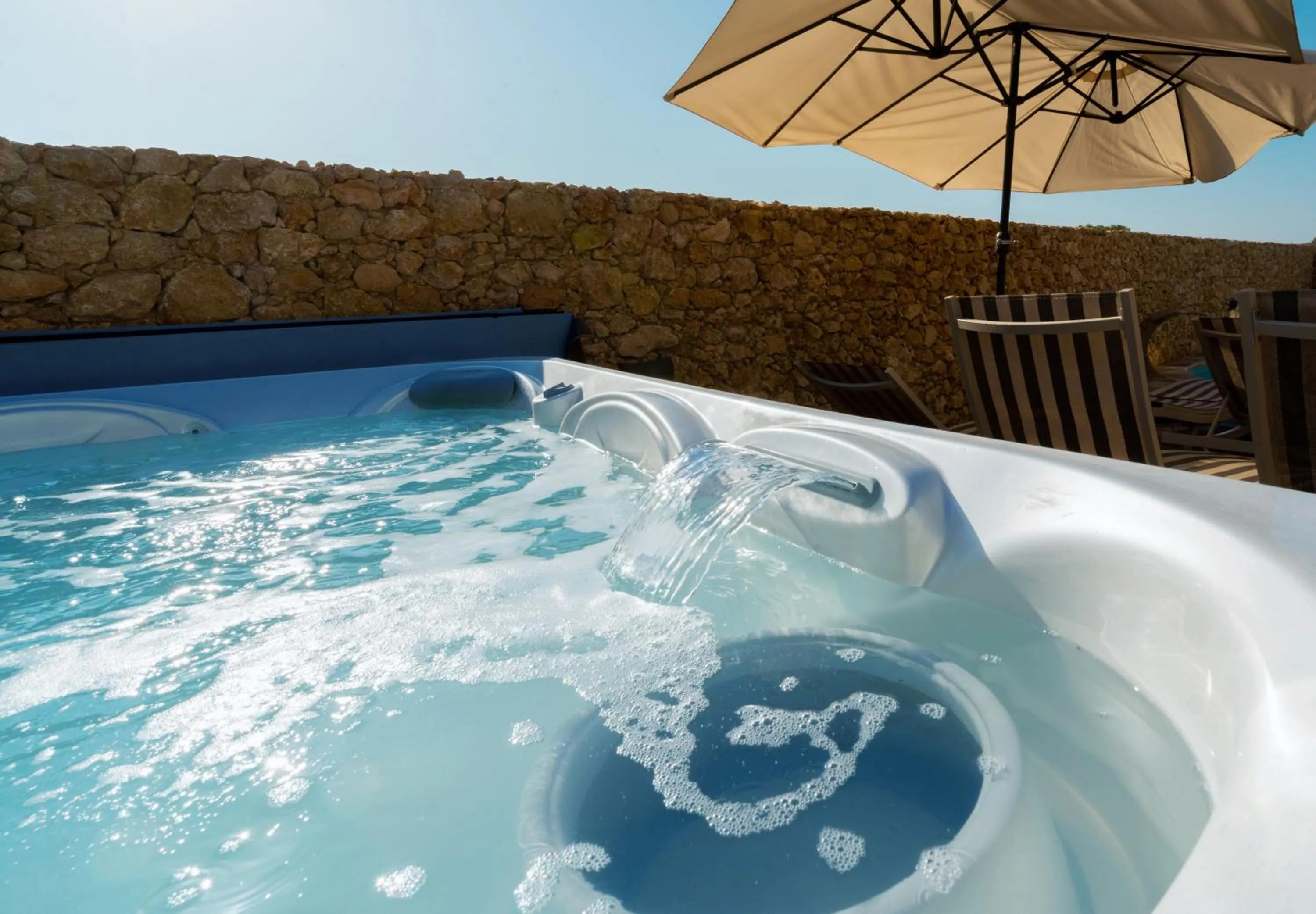 Patio in Santa Lucia Boutique Hotel