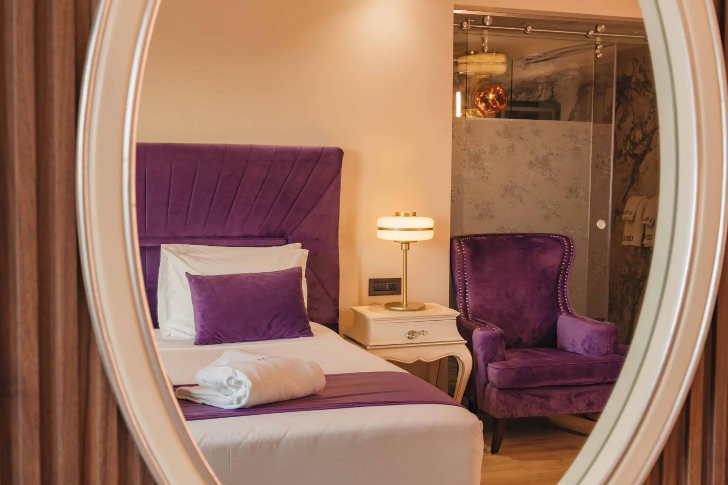 Living room, Bed in Santa Lucia Boutique Hotel