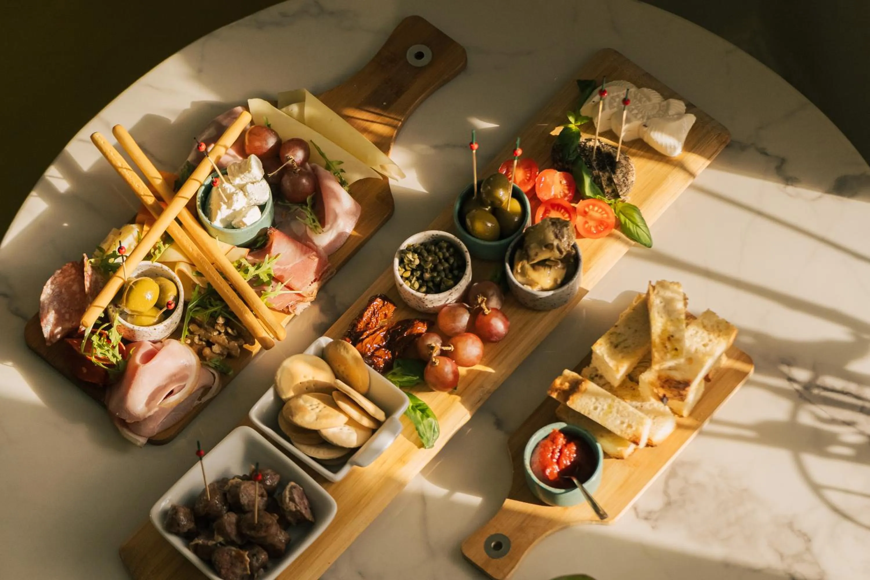 Food close-up in Santa Lucia Boutique Hotel