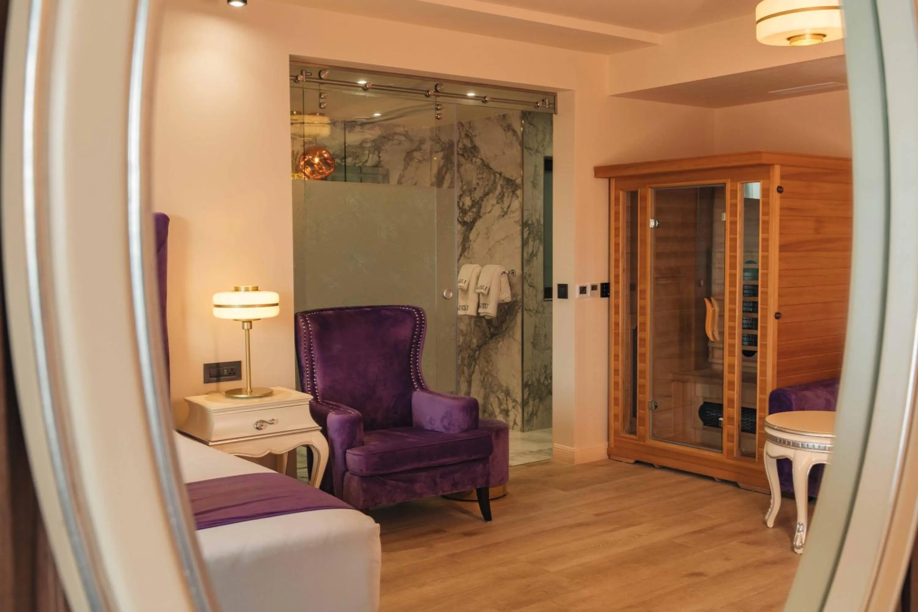 Sauna in Santa Lucia Boutique Hotel