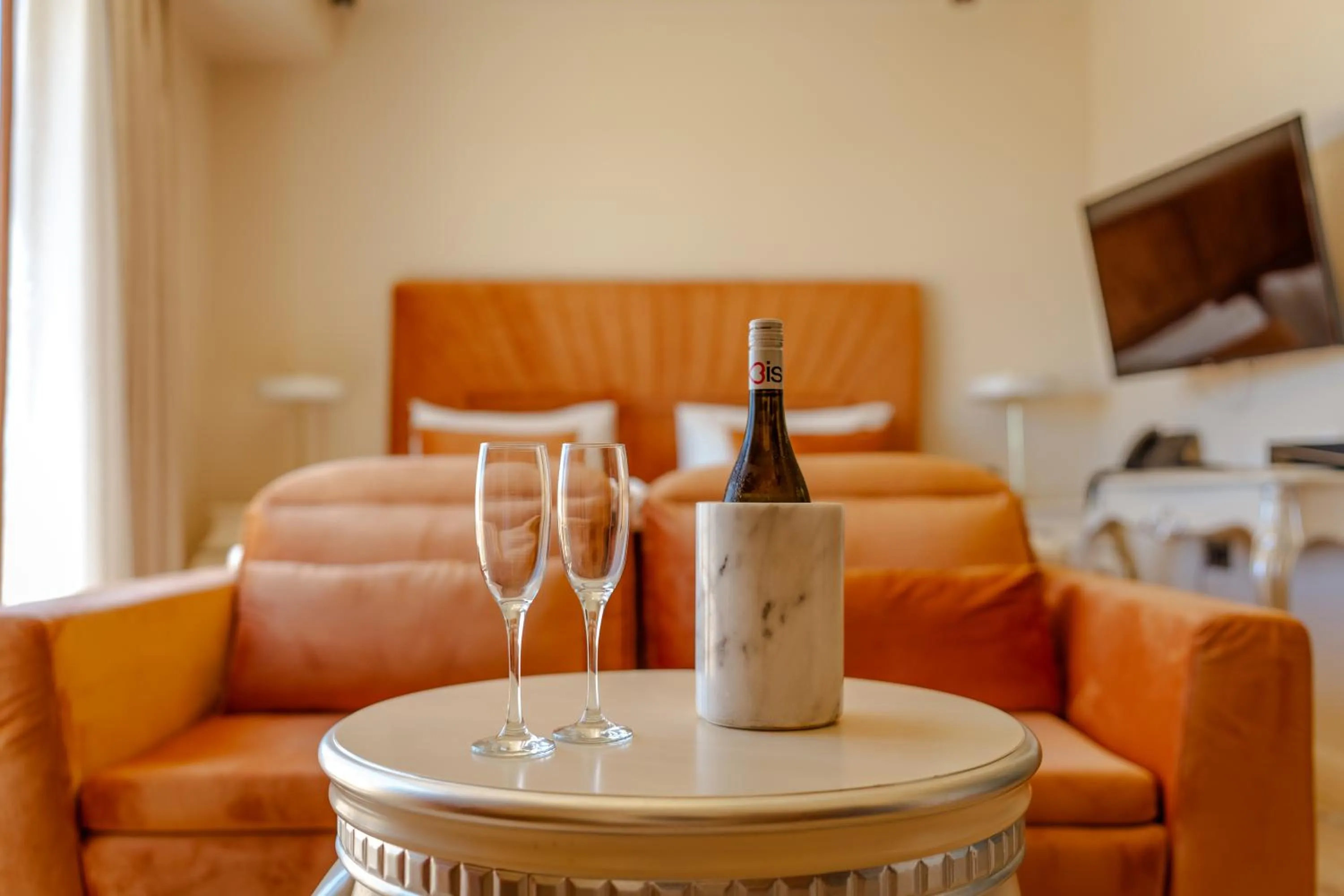 Bed in Santa Lucia Boutique Hotel