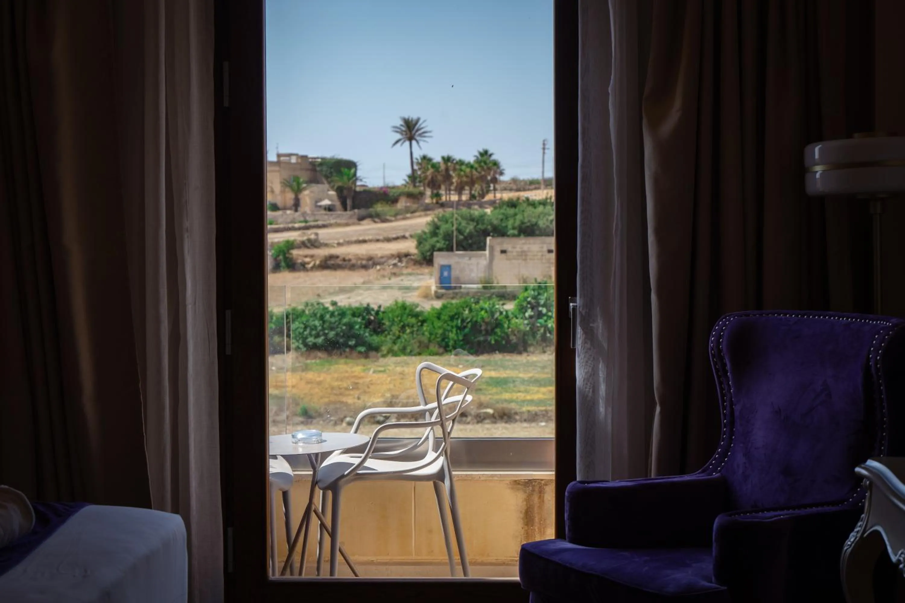 Natural landscape in Santa Lucia Boutique Hotel