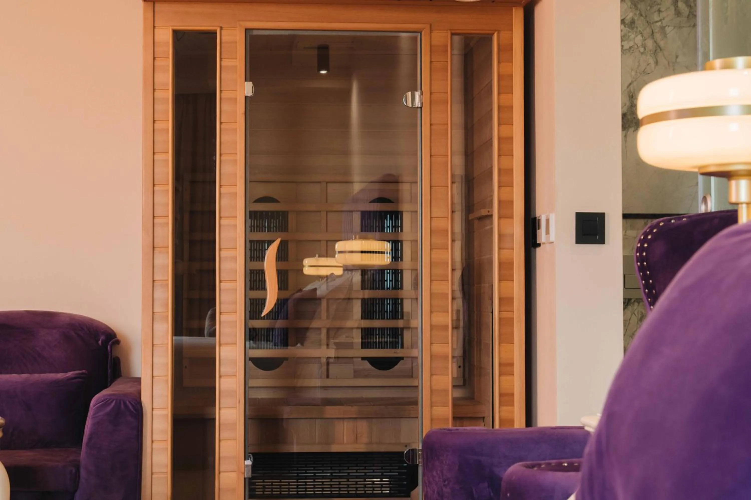 Sauna in Santa Lucia Boutique Hotel