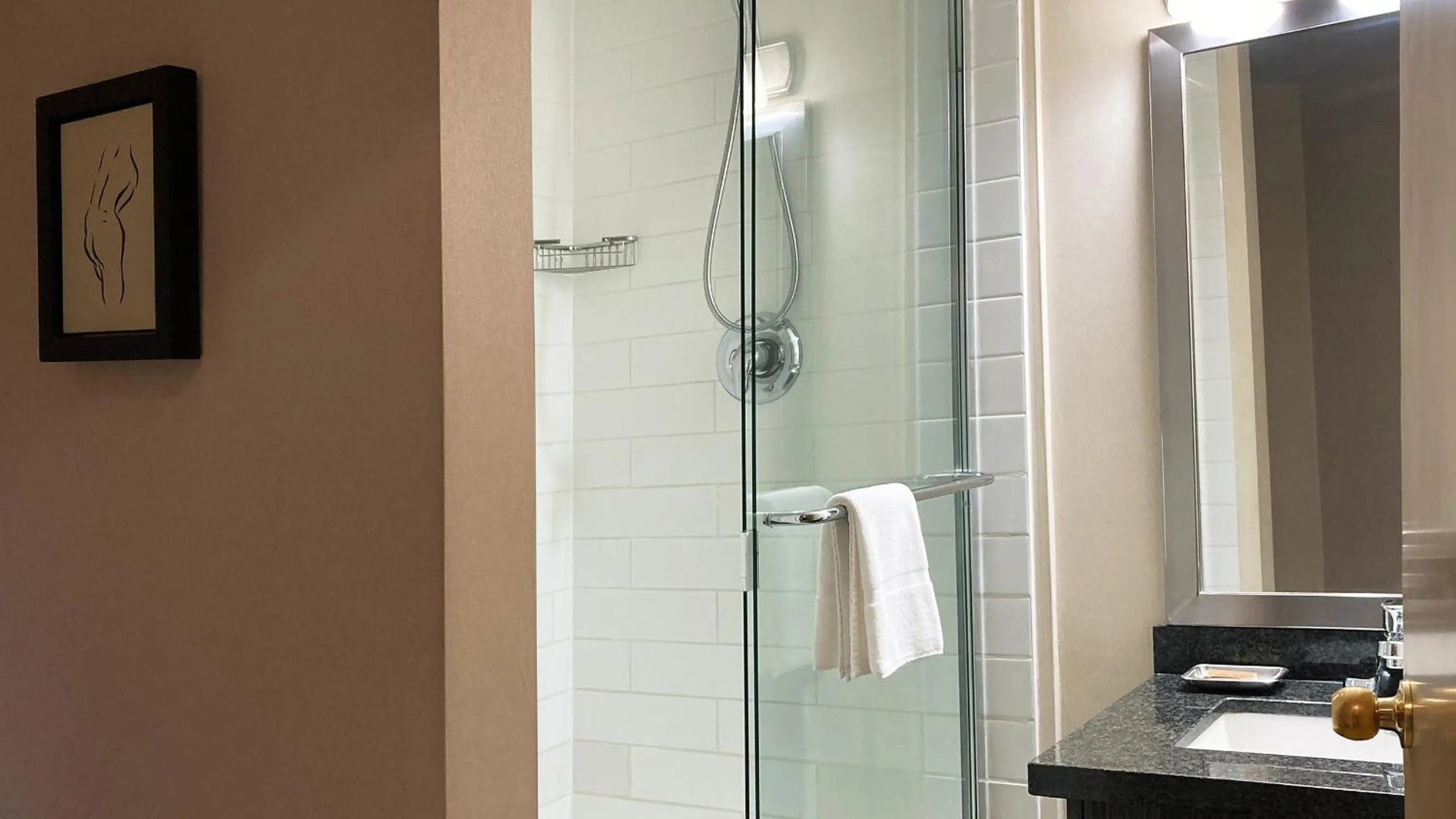 Shower in Executive Inn Whistler