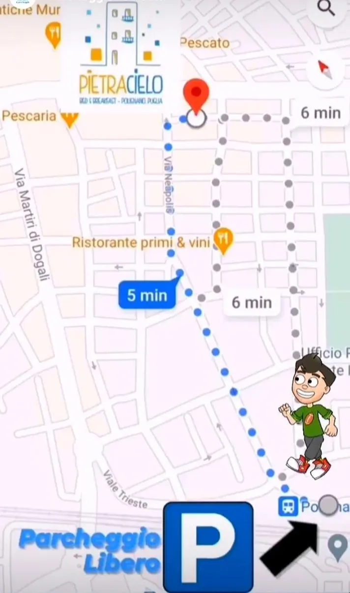 Nearby landmark in Pietracielo B&B