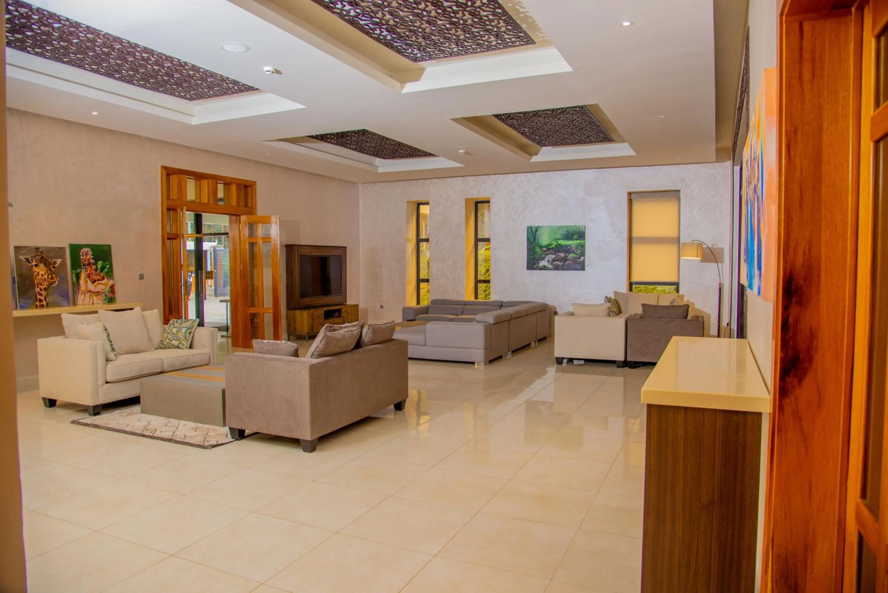 Lobby or reception in Virunga Inn Resort & Spa