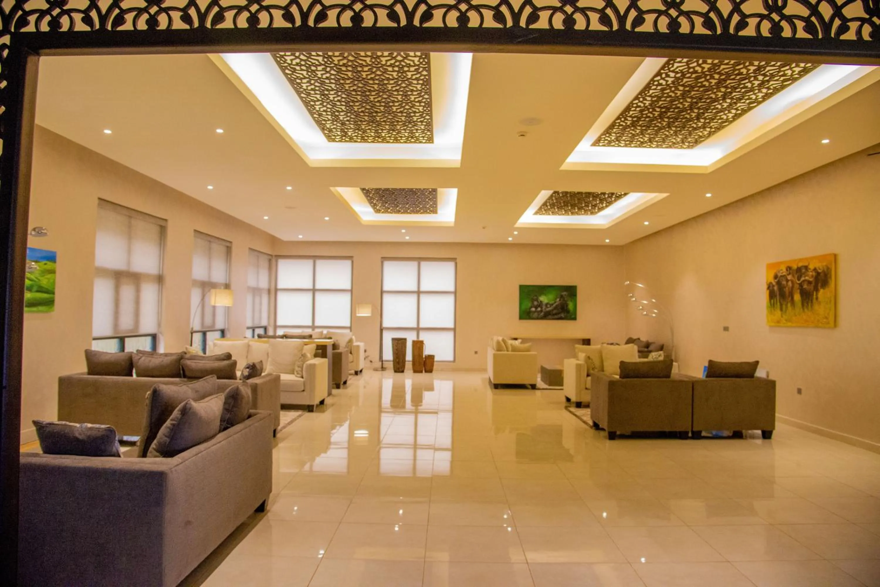 Living room in Virunga Inn Resort & Spa