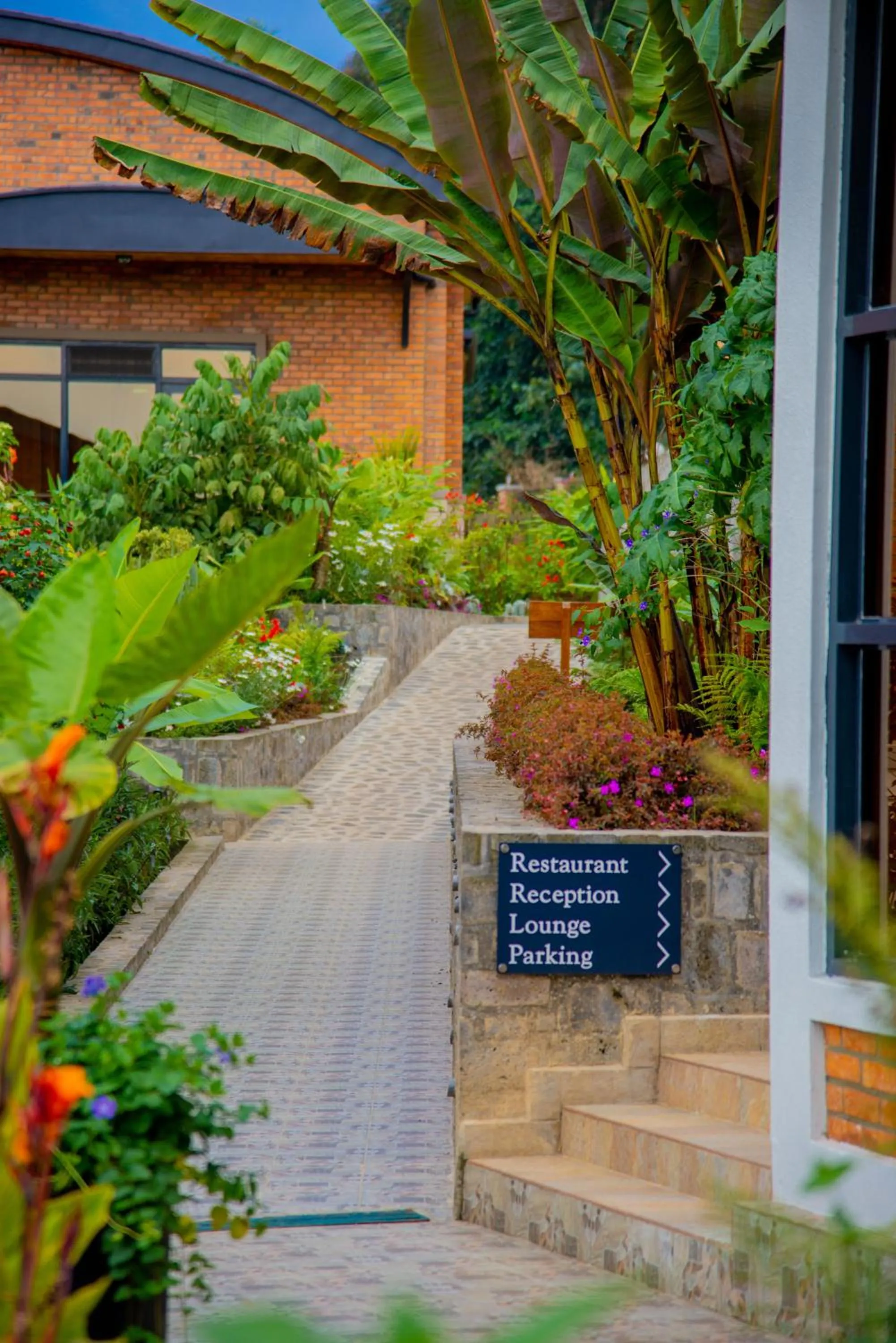 Facade/entrance in Virunga Inn Resort & Spa