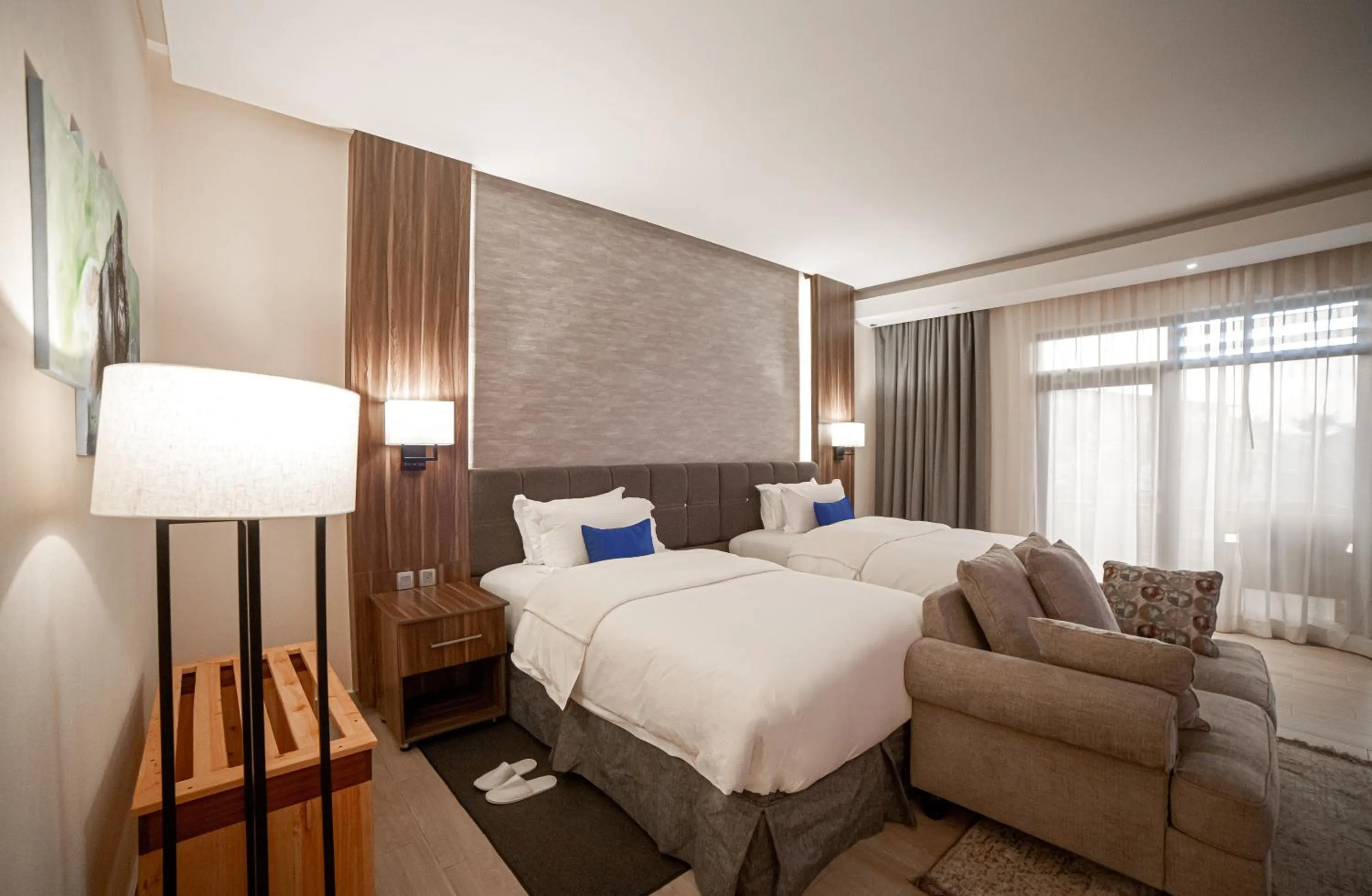 Bed in Virunga Inn Resort & Spa