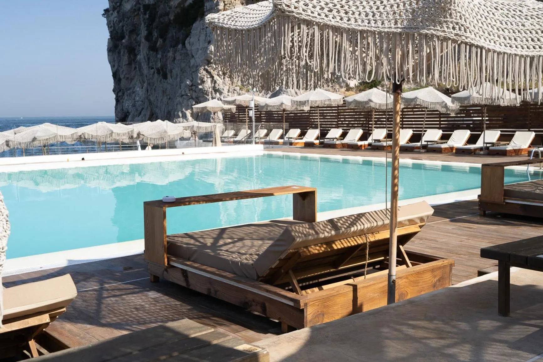 Pool view in Maya Beach Resort