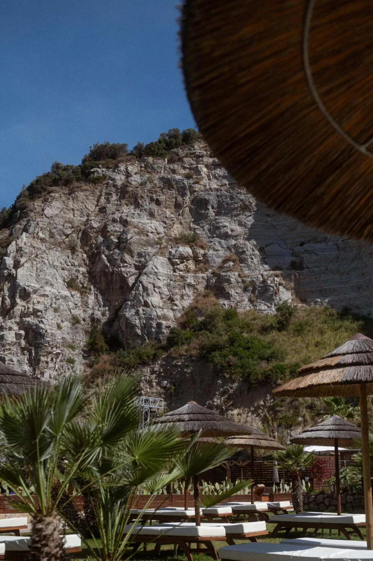 Natural landscape in Maya Beach Resort