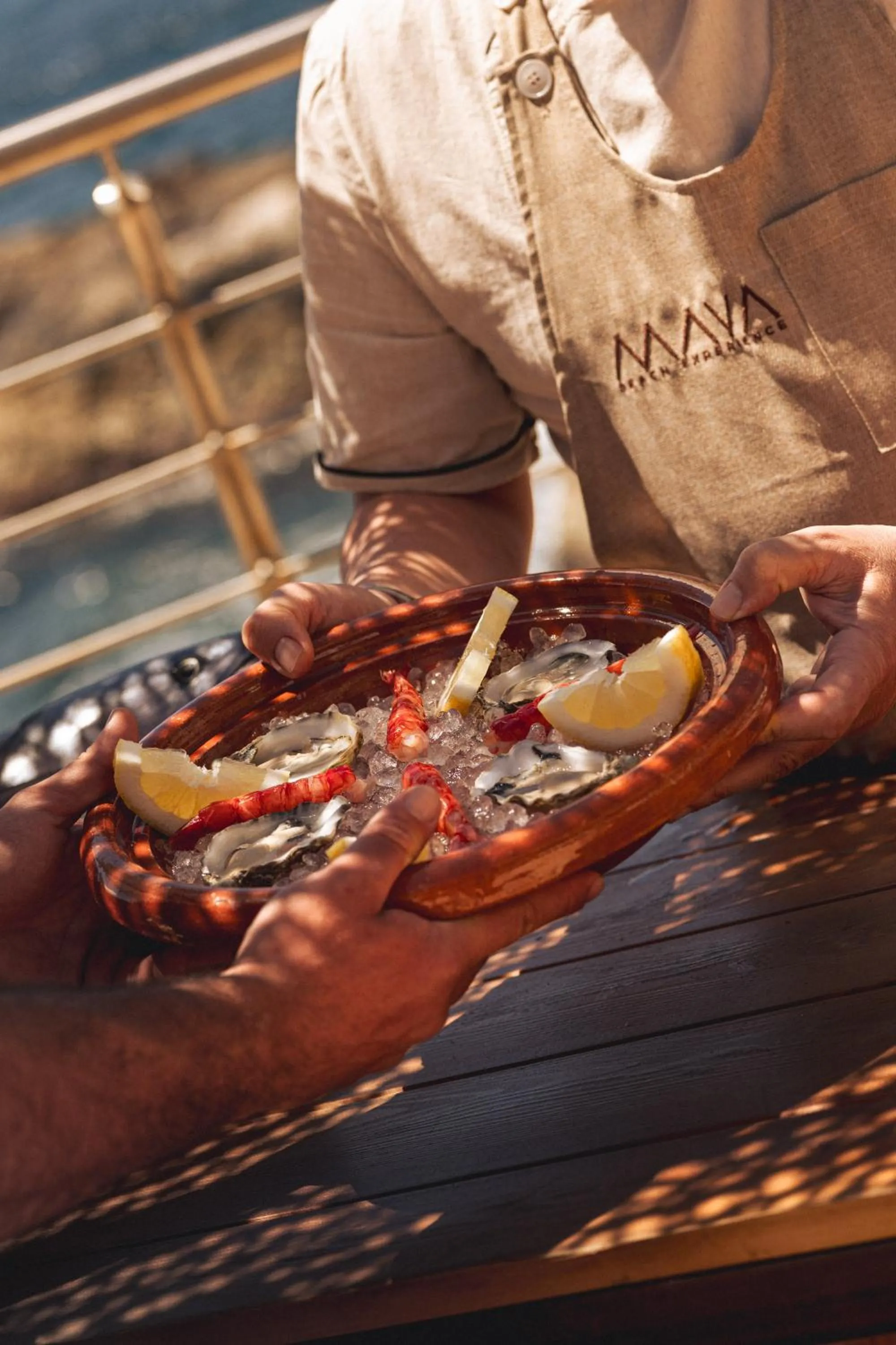 Food and drinks in Maya Beach Resort